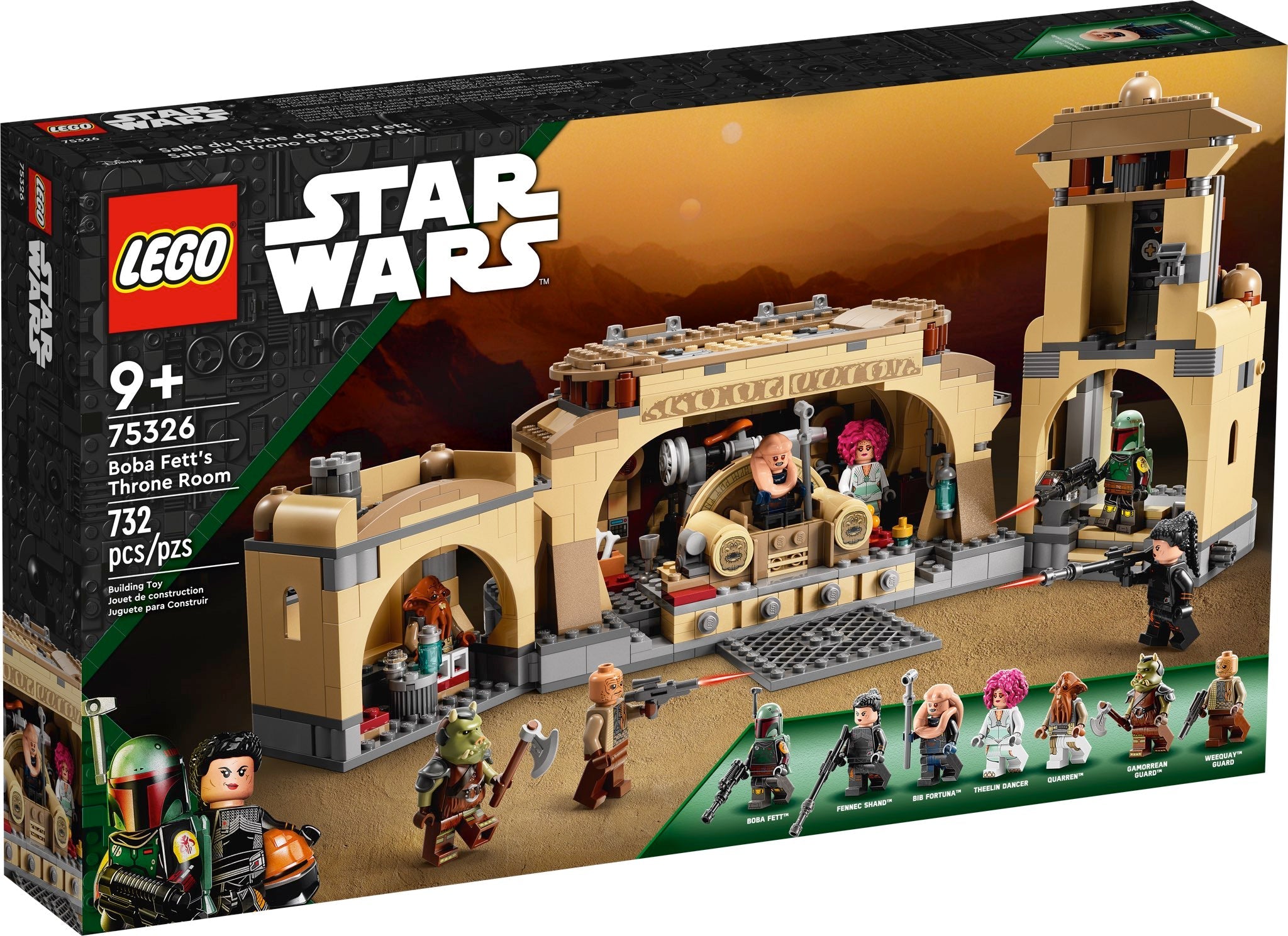 LEGO Star Wars Boba Fetts Thronsaal (75326) - im GOLDSTIEN.SHOP verfügbar mit Gratisversand ab Schweizer Lager! (5702017155524)