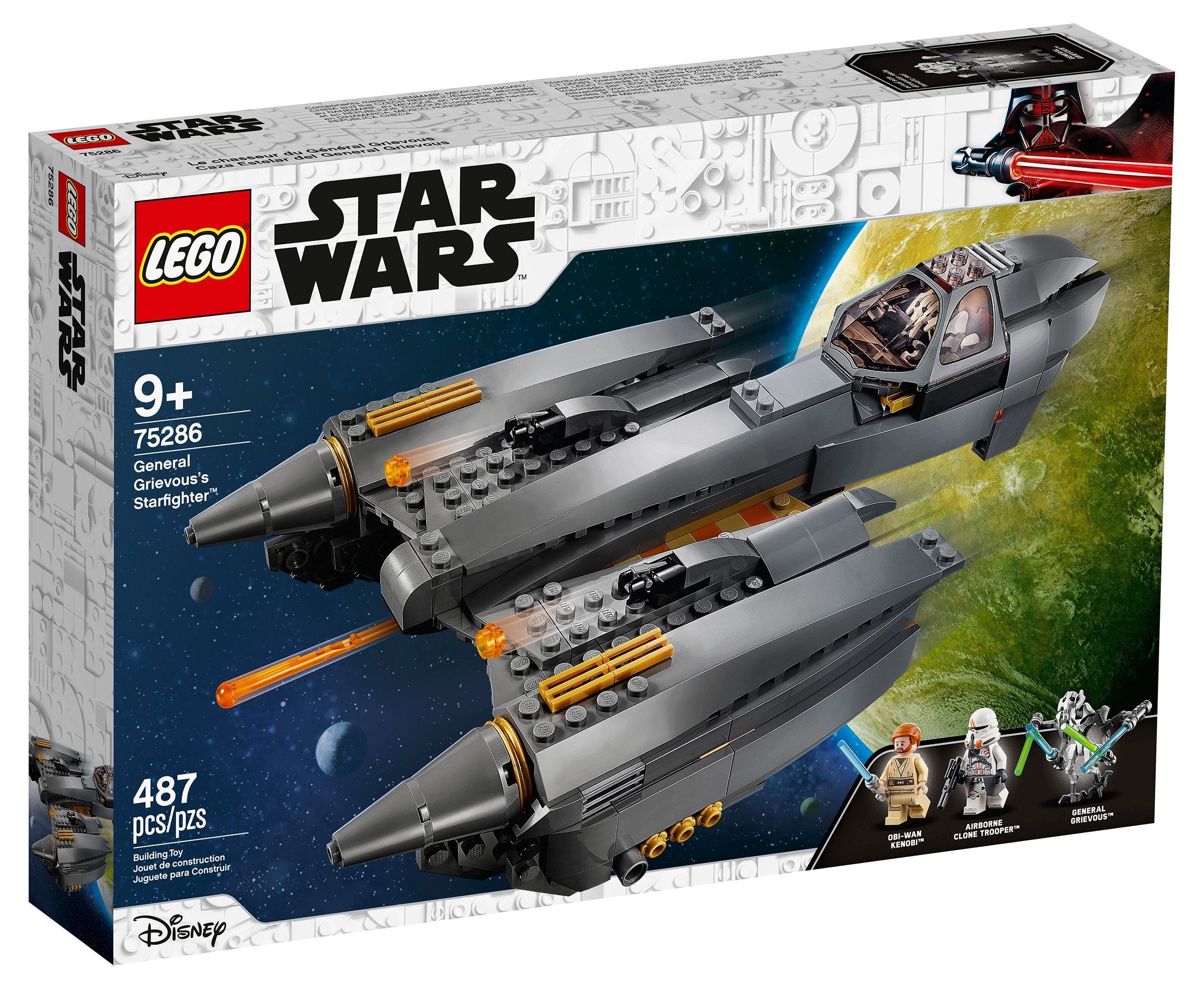 LEGO Star Wars General Grievous‘ Starfighter (75286) - im GOLDSTIEN.SHOP verfügbar mit Gratisversand ab Schweizer Lager! (5702016617306)