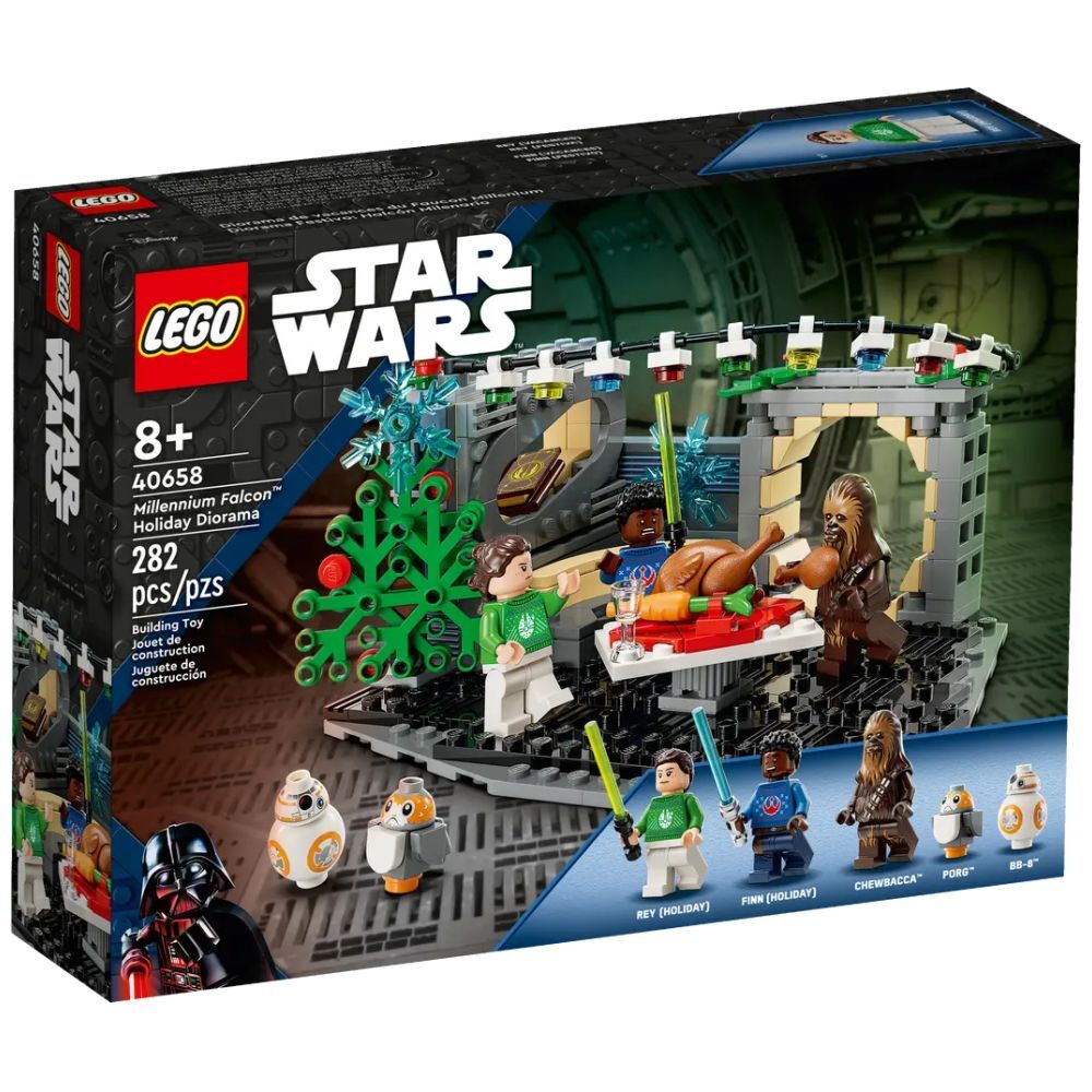 LEGO Star Wars Millennium Falcon Weihnachtsdiorama (40658) - im GOLDSTIEN.SHOP verfügbar mit Gratisversand ab Schweizer Lager! (5702017471556)