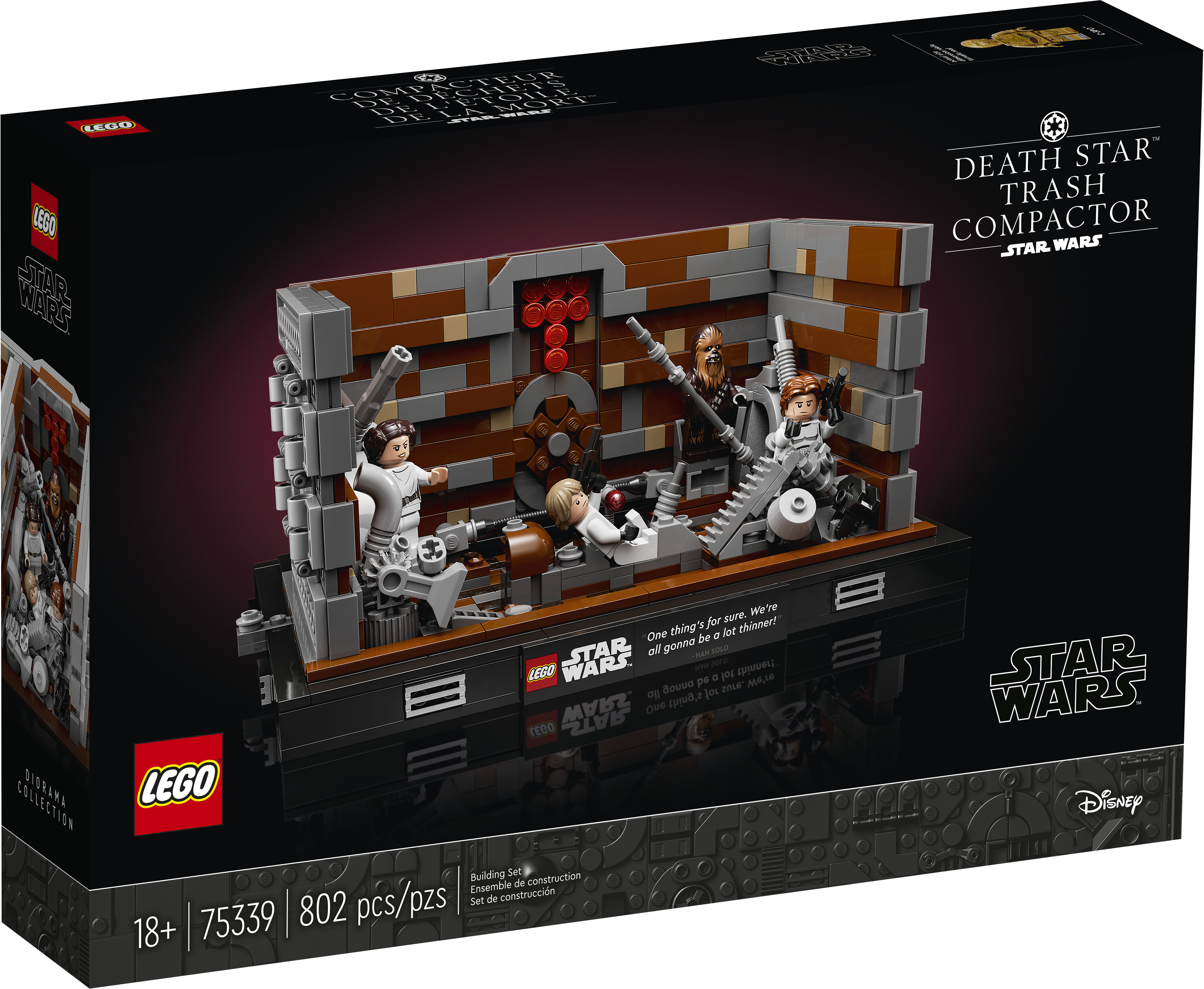 LEGO Star Wars Müllpresse im Todesstern, Diorama (75339) - im GOLDSTIEN.SHOP verfügbar mit Gratisversand ab Schweizer Lager! (5702017189642)