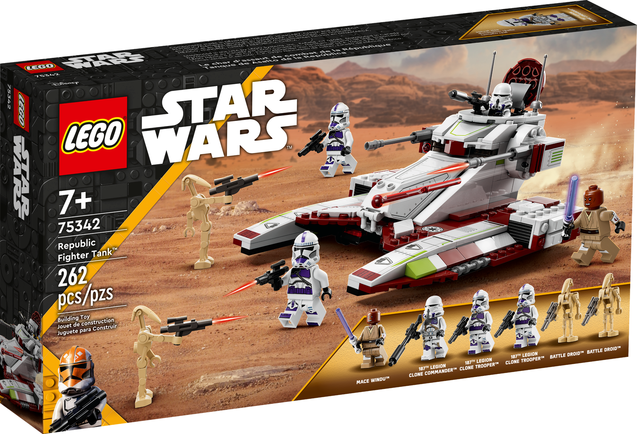 LEGO Star Wars Republic Fighter Tank (75342) - im GOLDSTIEN.SHOP verfügbar mit Gratisversand ab Schweizer Lager! (5702017189659)