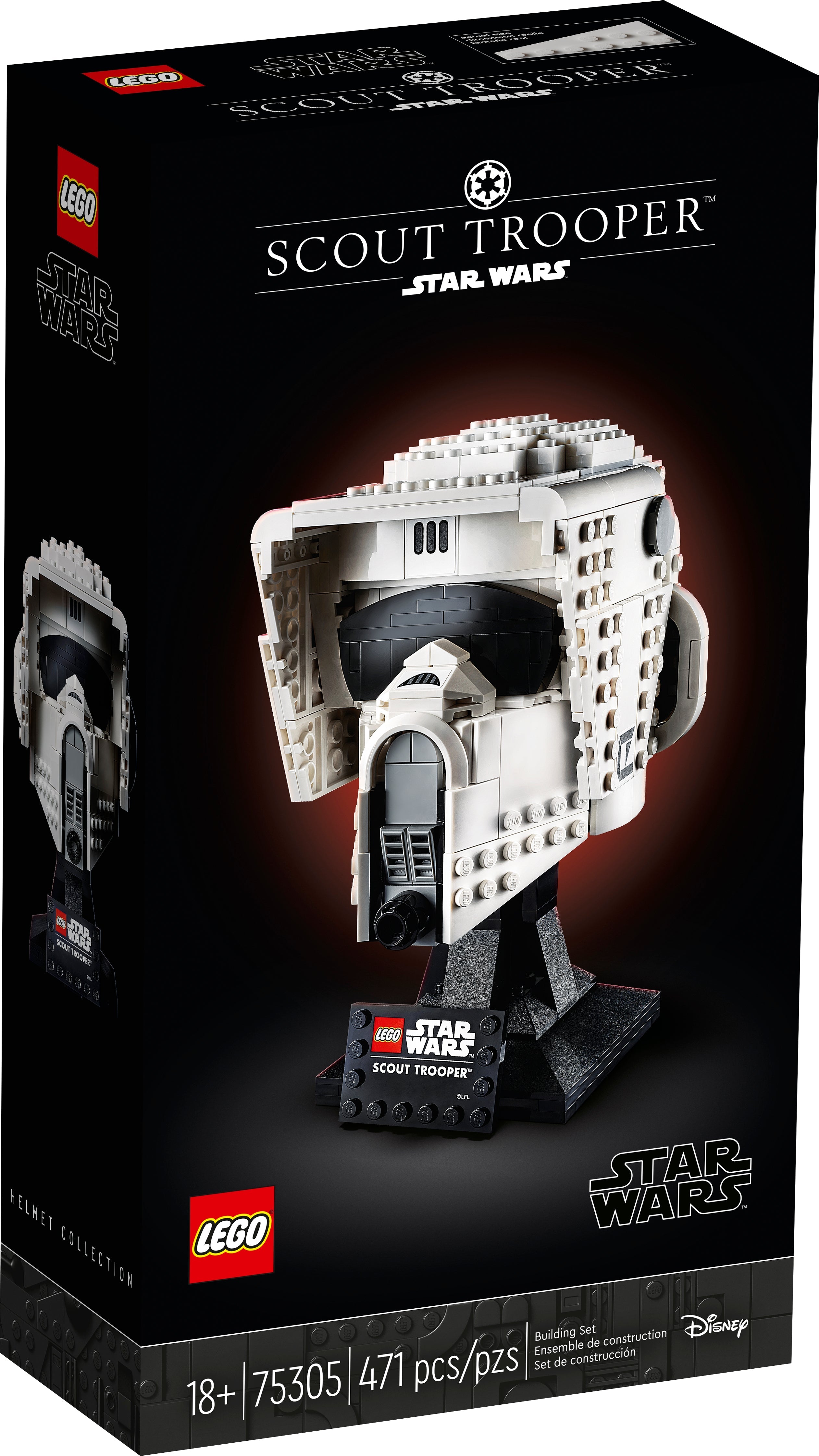 LEGO Star Wars Scout Trooper Helm (75305) - im GOLDSTIEN.SHOP verfügbar mit Gratisversand ab Schweizer Lager! (5702016914504)