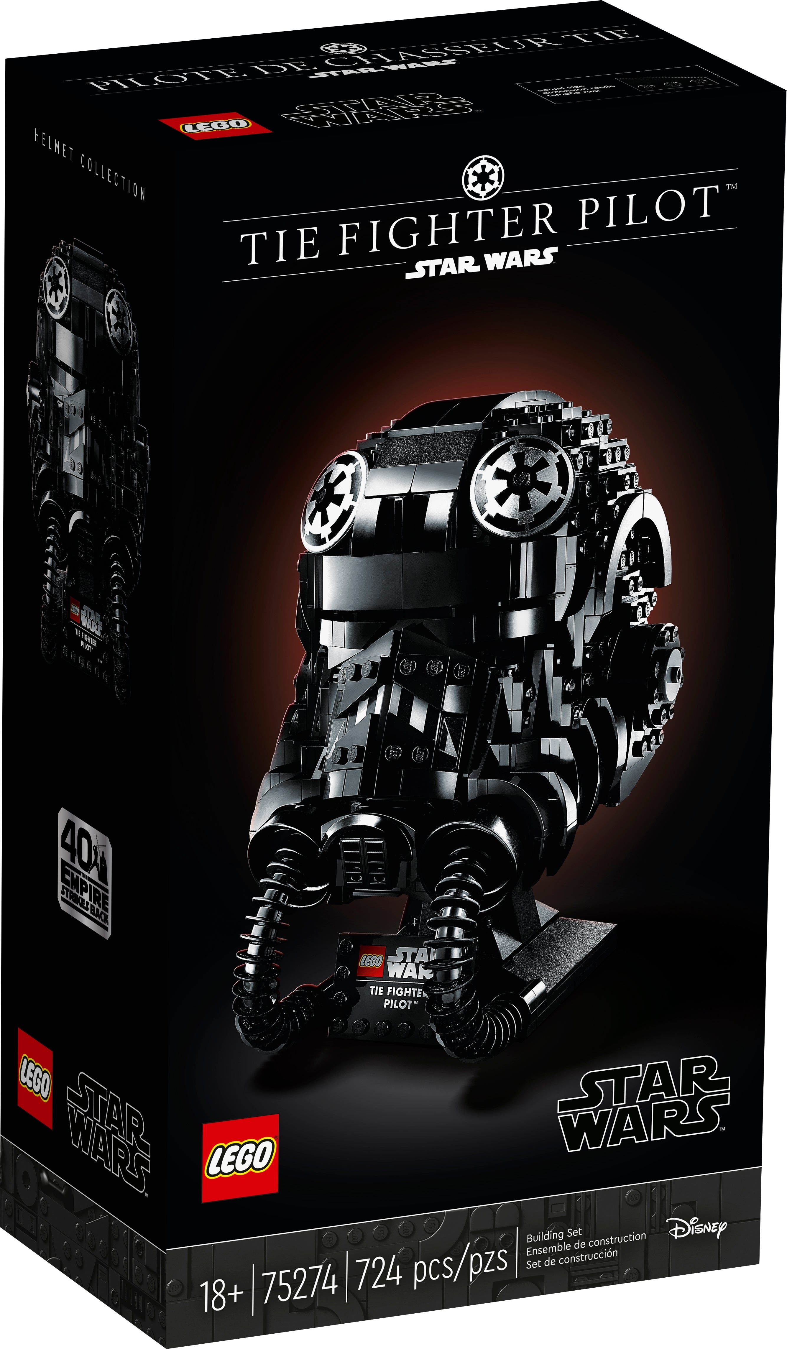 LEGO Star Wars TIE Fighter Pilot Helm (75274) - im GOLDSTIEN.SHOP verfügbar mit Gratisversand ab Schweizer Lager! (5702016617207)