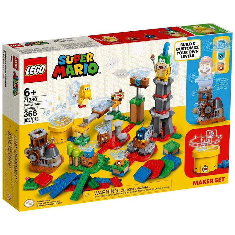 LEGO Super Mario Baumeister-Set für eigene Abenteuer (71380) - im GOLDSTIEN.SHOP verfügbar mit Gratisversand ab Schweizer Lager! (5702016912456)