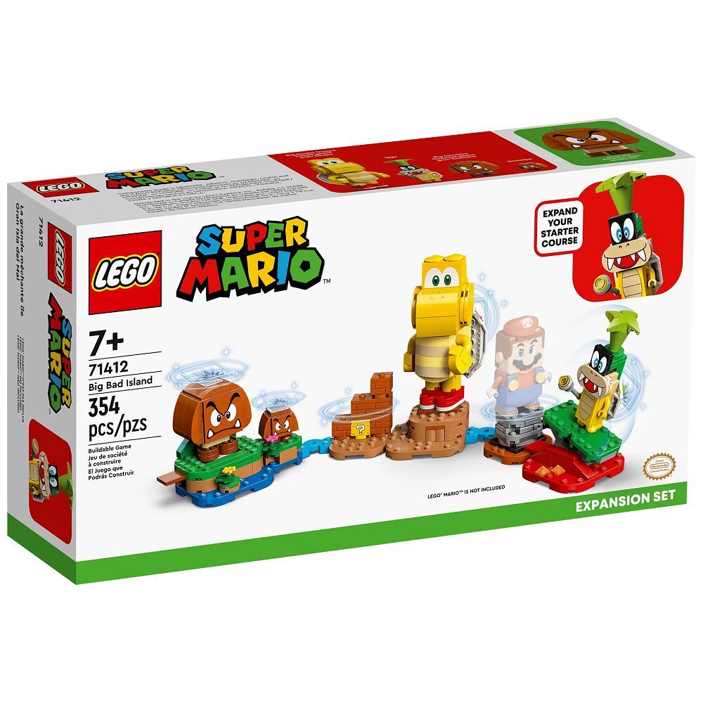 LEGO Super Mario Garstiges Maxi-Eiland Erweiterungsset (71412) - im GOLDSTIEN.SHOP verfügbar mit Gratisversand ab Schweizer Lager! (5702017229461)