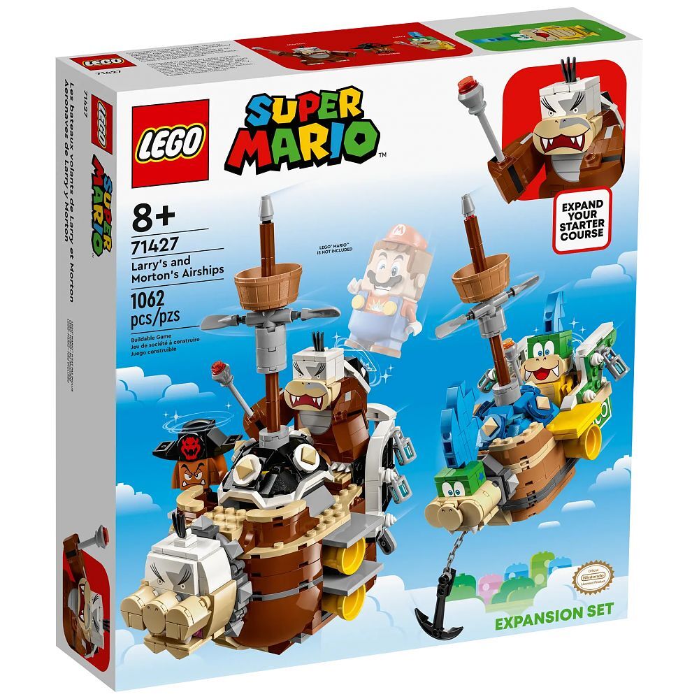 LEGO Super Mario Larry und Mortons Luftgaleeren Erweiterungsset (71427) - im GOLDSTIEN.SHOP verfügbar mit Gratisversand ab Schweizer Lager! (5702017434100)