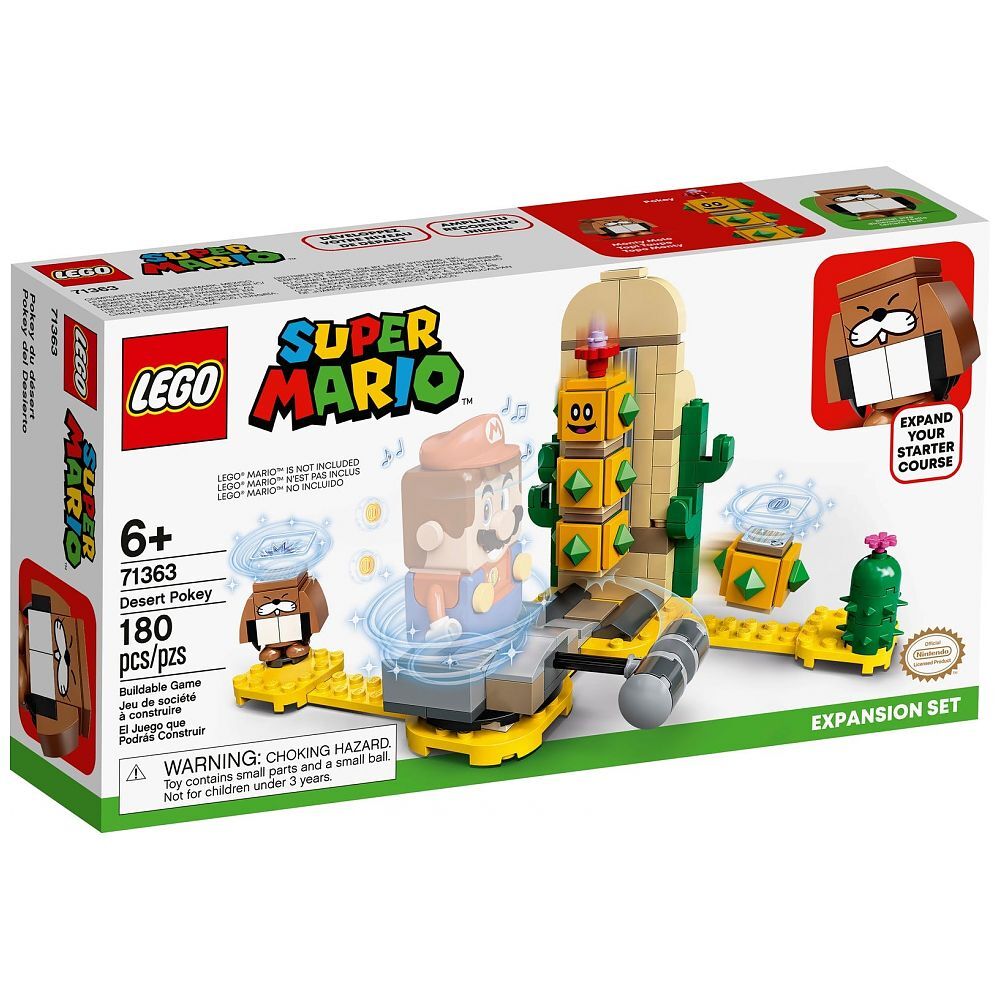 LEGO Super Mario Wüsten-Pokey Erweiterungsset (71363) - im GOLDSTIEN.SHOP verfügbar mit Gratisversand ab Schweizer Lager! (5702016618426)