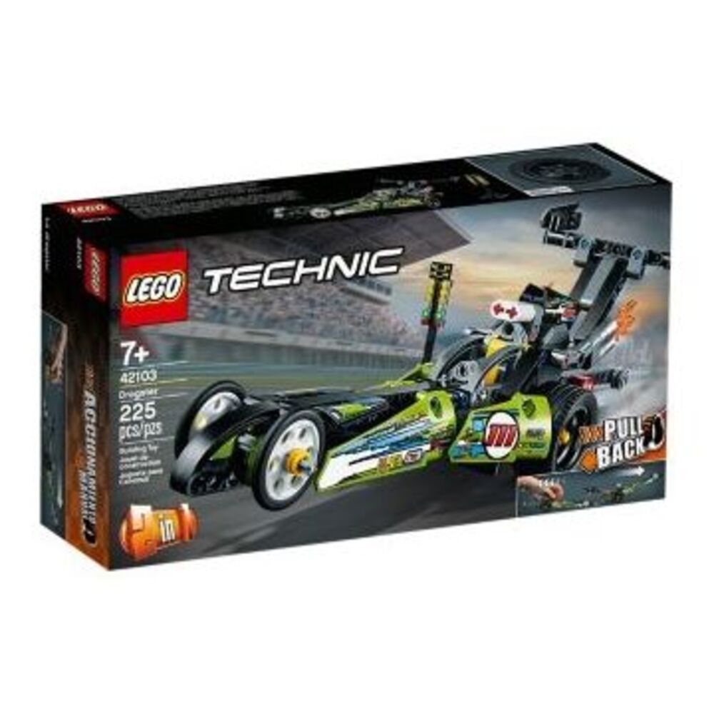 LEGO Technic Dragster Rennauto (42103) - im GOLDSTIEN.SHOP verfügbar mit Gratisversand ab Schweizer Lager! (5702016616422)