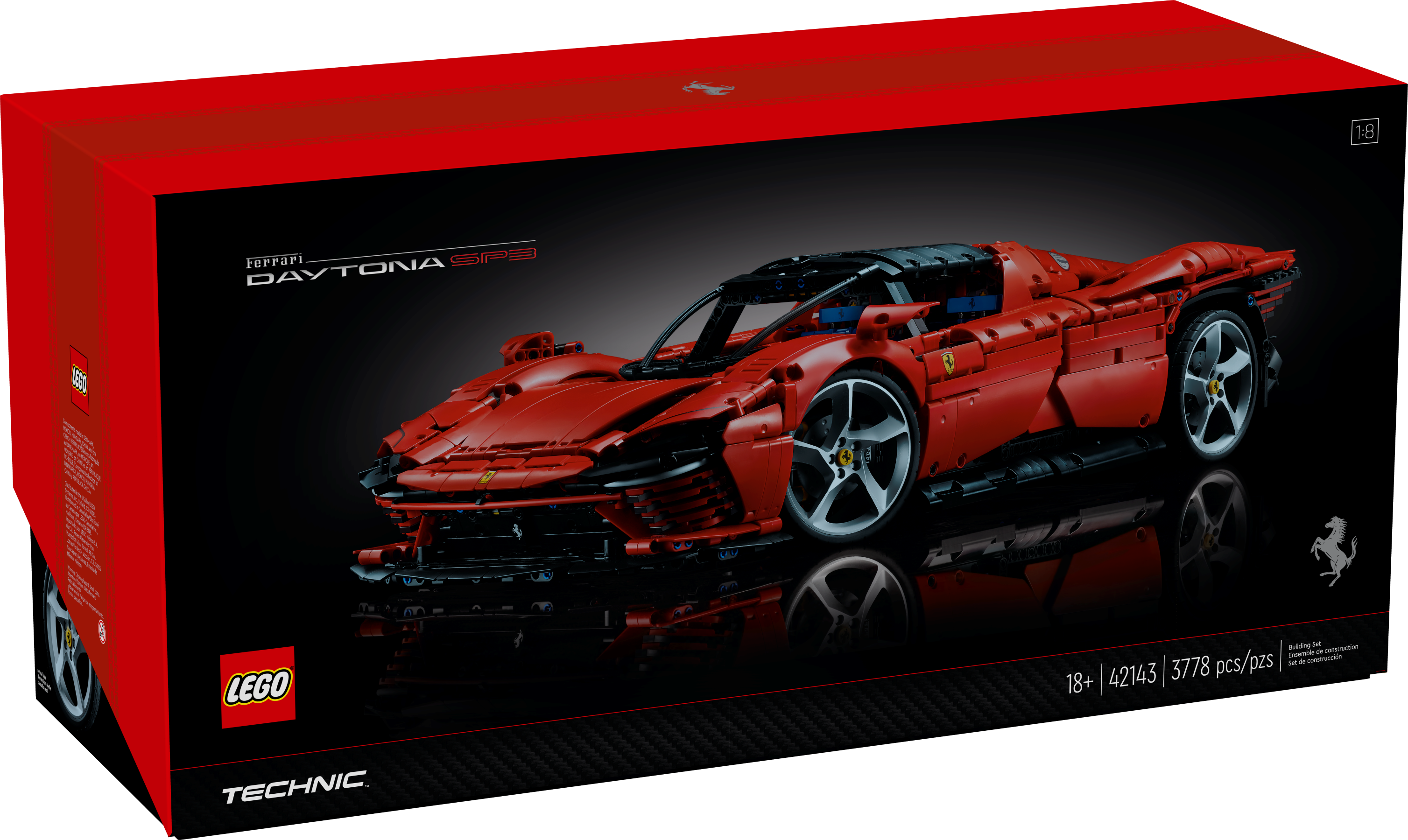 LEGO Technic Ferrari Daytona SP3 (42143) - im GOLDSTIEN.SHOP verfügbar mit Gratisversand ab Schweizer Lager! (5702017159041)