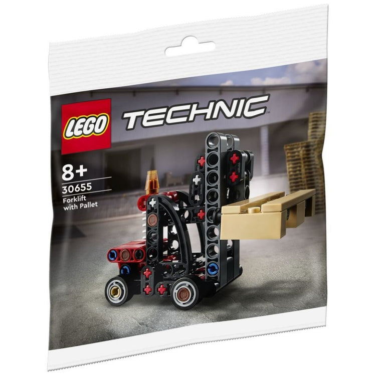 LEGO Technic Gabelstapler mit Palette (30655) - im GOLDSTIEN.SHOP verfügbar mit Gratisversand ab Schweizer Lager! (5702017400136)