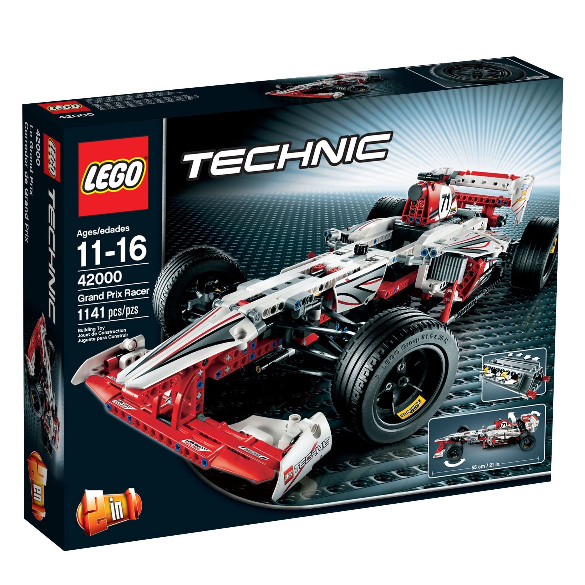 LEGO Technic Grand Prix Racer (42000) - im GOLDSTIEN.SHOP verfügbar mit Gratisversand ab Schweizer Lager! (5702014973008)