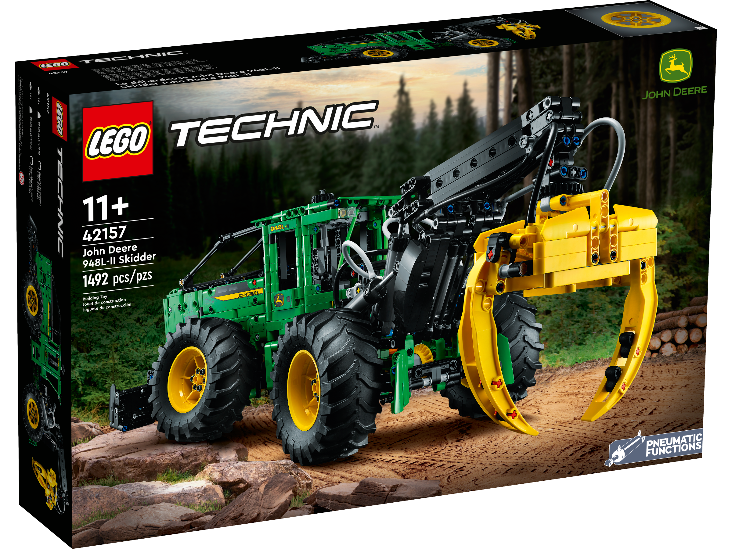 LEGO Technic John Deere 948L-II Skidder (42157) - im GOLDSTIEN.SHOP verfügbar mit Gratisversand ab Schweizer Lager! (5702017425177)