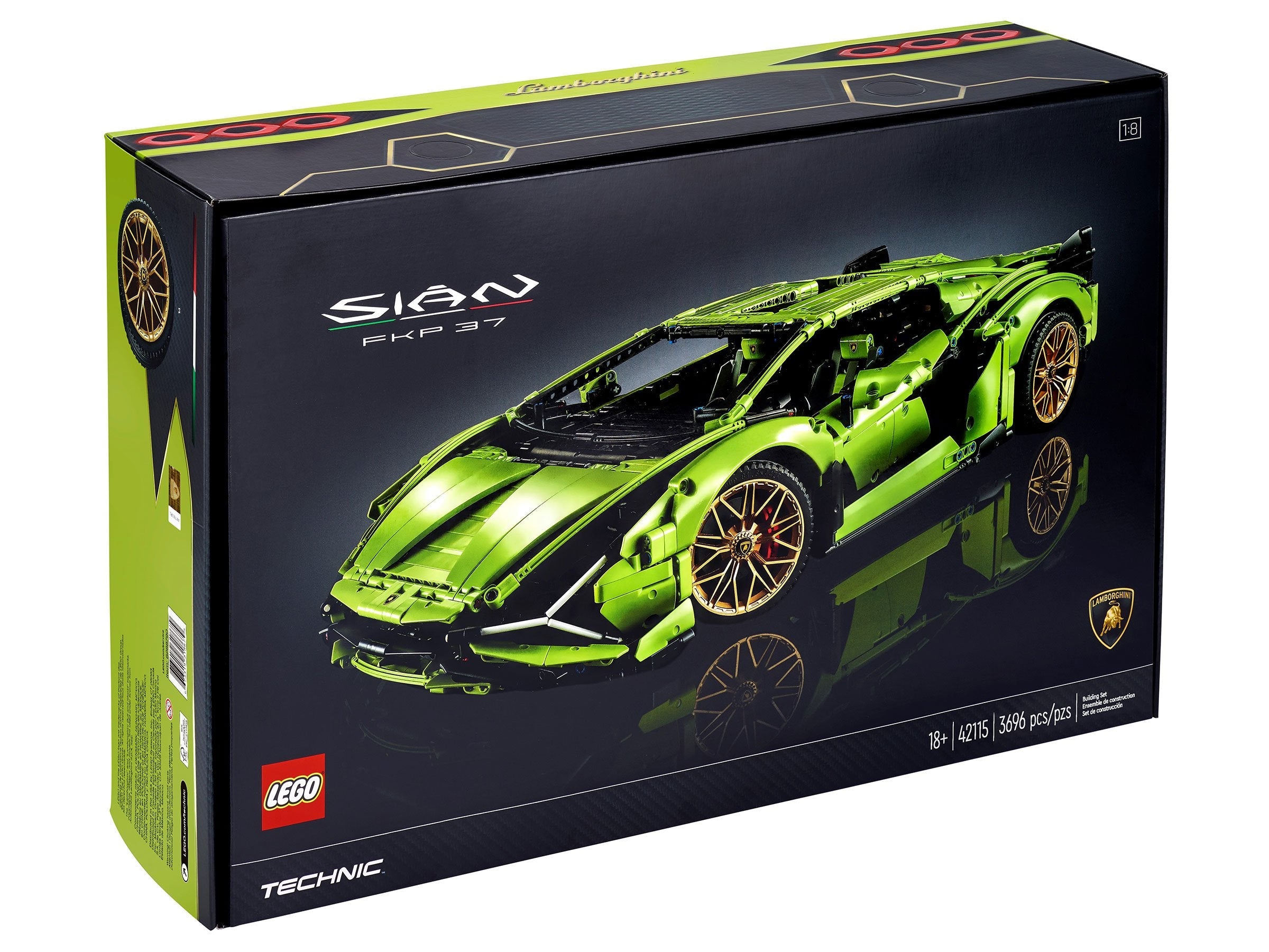 LEGO Technic Lamborghini Sián FKP 37 (42115) - im GOLDSTIEN.SHOP verfügbar mit Gratisversand ab Schweizer Lager! (5702016617535)