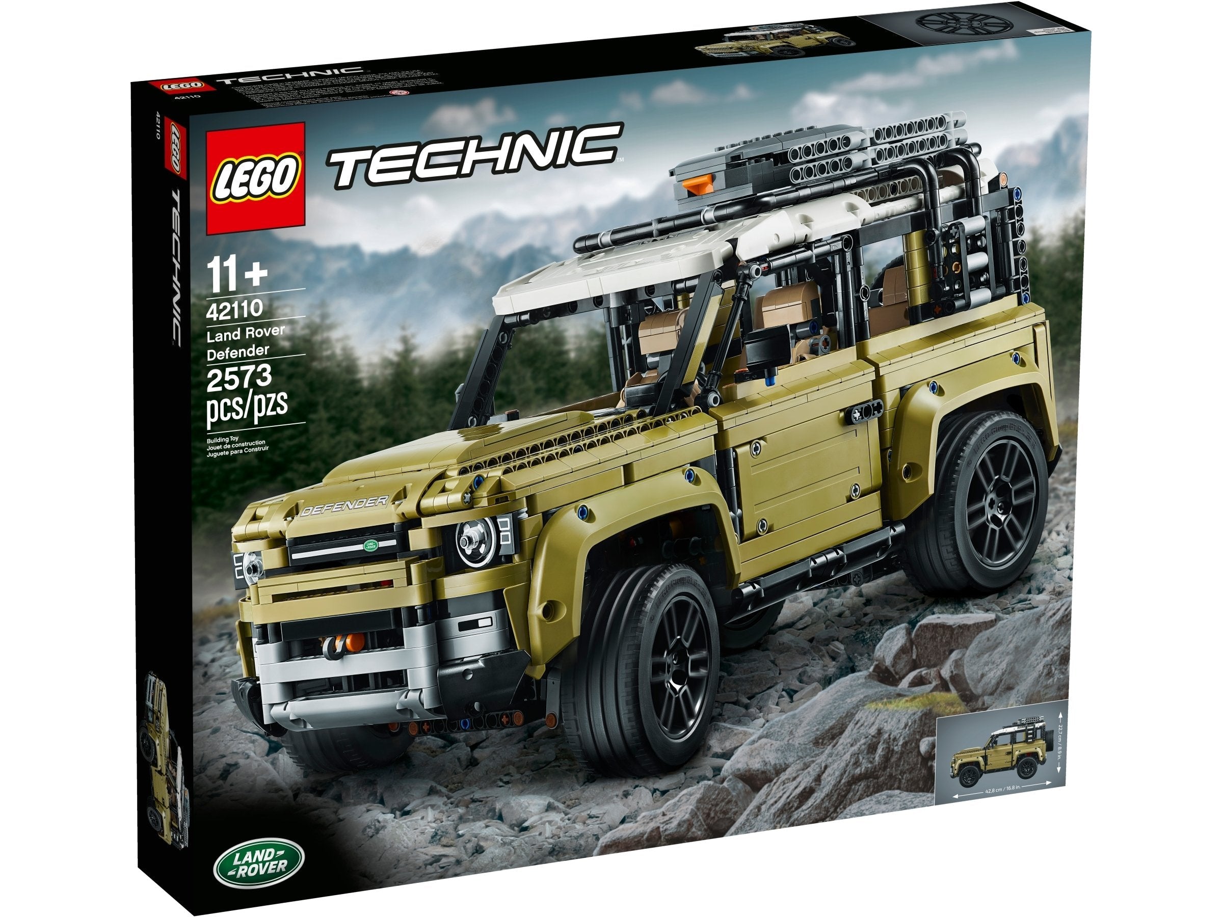 LEGO Technic Land Rover Defender (42110) - im GOLDSTIEN.SHOP verfügbar mit Gratisversand ab Schweizer Lager! (5702016604115)