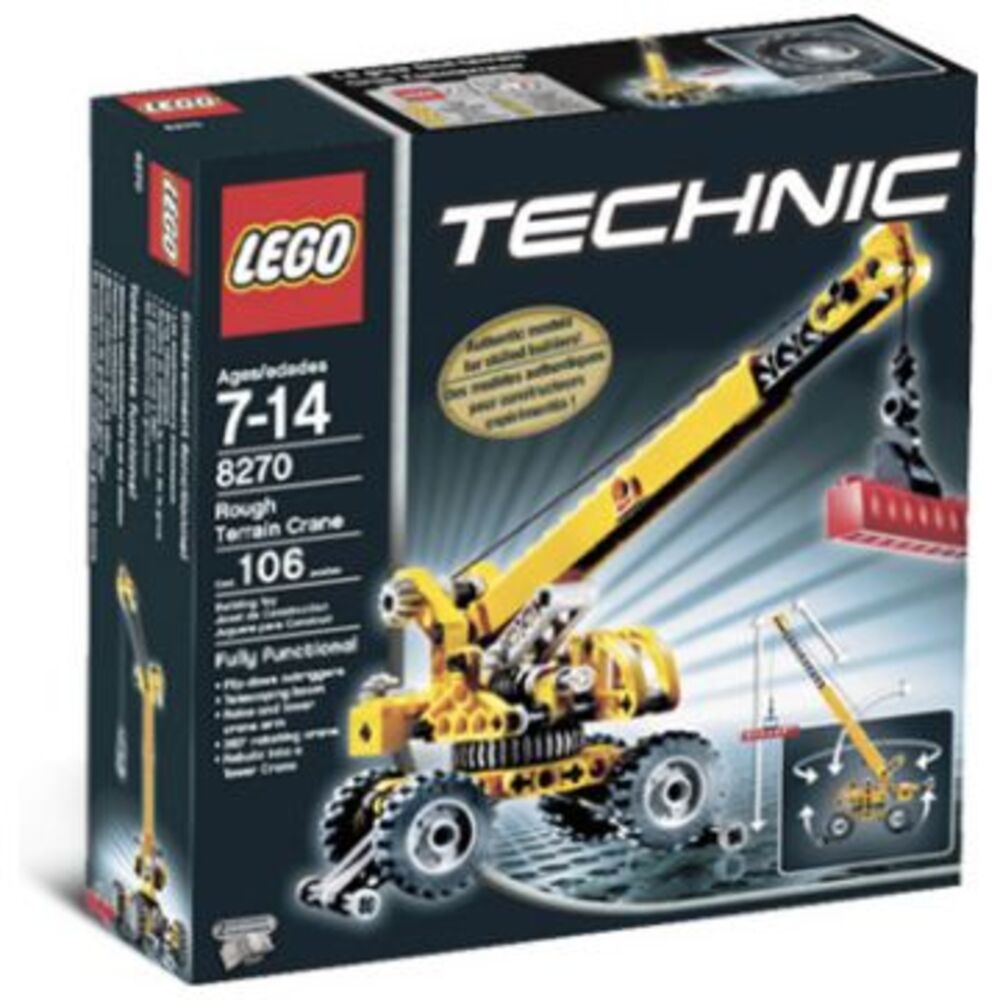 LEGO Technic Mini Geländekran (8270) - im GOLDSTIEN.SHOP verfügbar mit Gratisversand ab Schweizer Lager! (5702014499119)