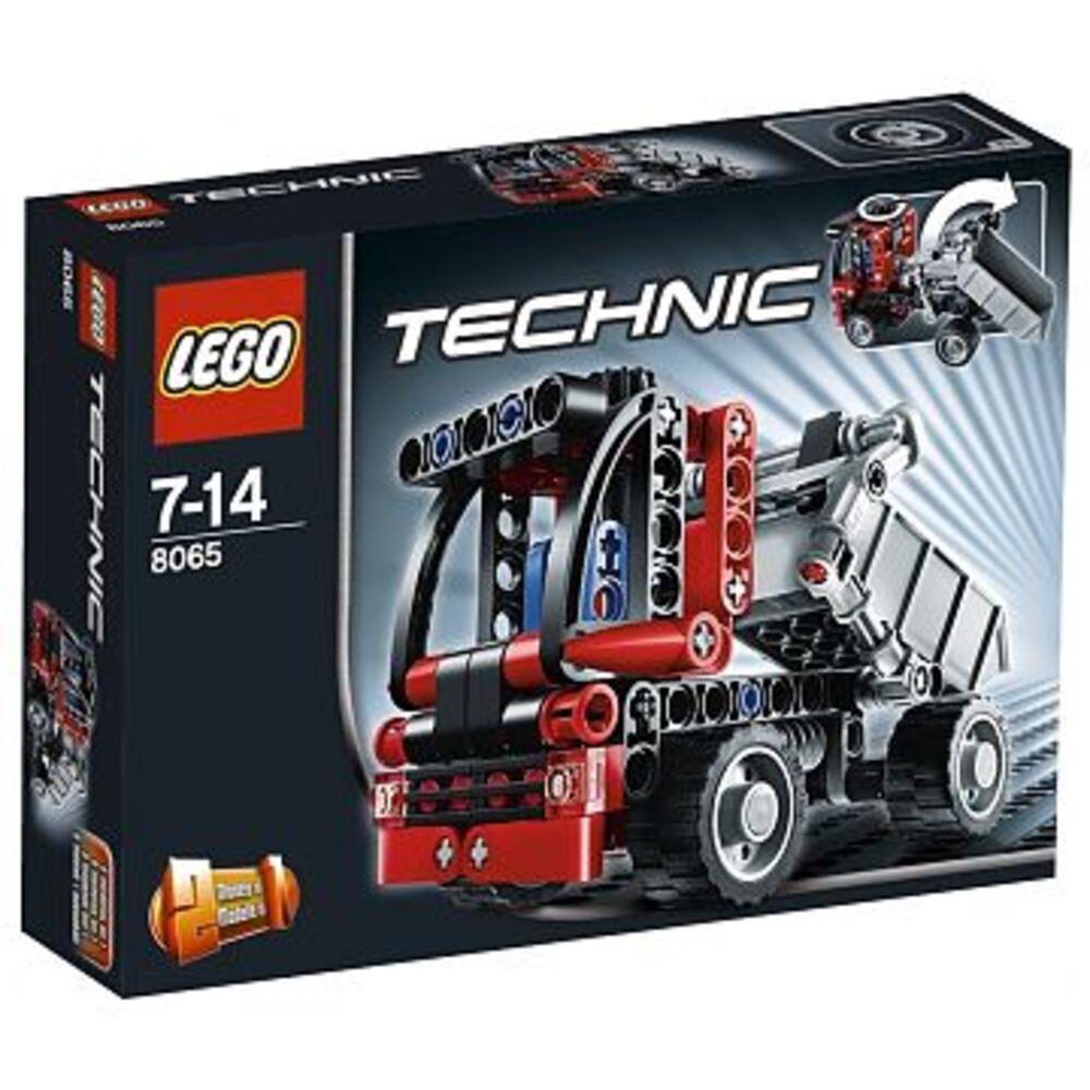 LEGO Technic Mini-Kipplaster 2-in-1 (8065) - im GOLDSTIEN.SHOP verfügbar mit Gratisversand ab Schweizer Lager! (5702014734906)