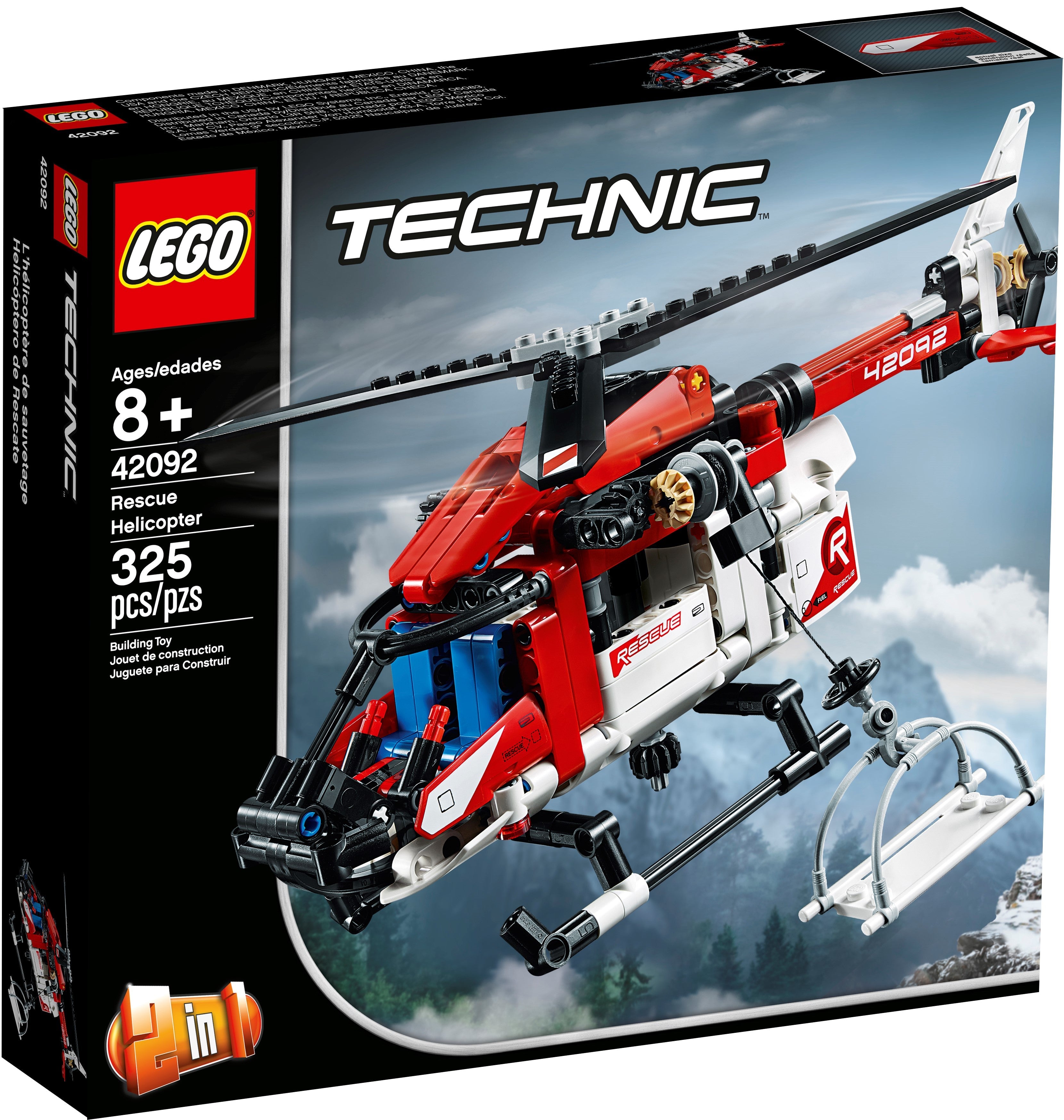 LEGO Technic Rettungshubschrauber (42092) - im GOLDSTIEN.SHOP verfügbar mit Gratisversand ab Schweizer Lager! (5702016369571)