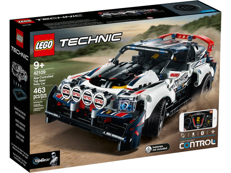 LEGO Technic Top-Gear Ralleyauto mit App-Steuerung (42109) - im GOLDSTIEN.SHOP verfügbar mit Gratisversand ab Schweizer Lager! (5702016617481)