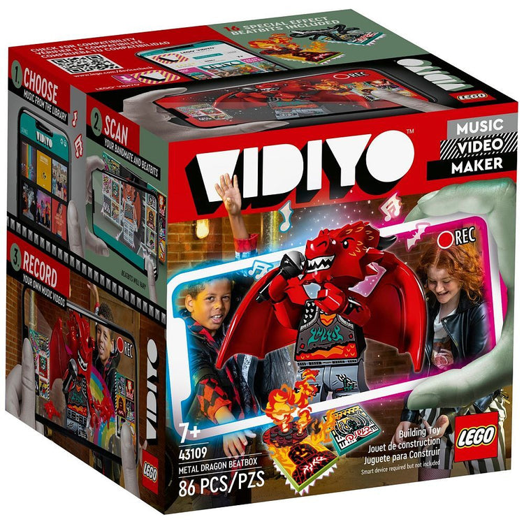 LEGO Vidiyo Metal Dragon BeatBox (43109) - im GOLDSTIEN.SHOP verfügbar mit Gratisversand ab Schweizer Lager! (5702016911824)