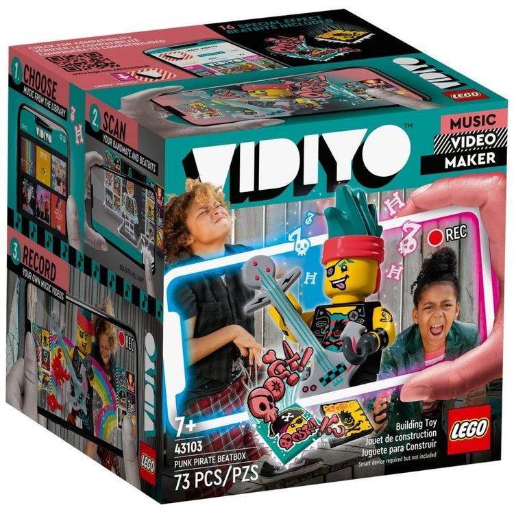 LEGO Vidiyo Punk Pirate BeatBox (43103) - im GOLDSTIEN.SHOP verfügbar mit Gratisversand ab Schweizer Lager! (5702016911787)