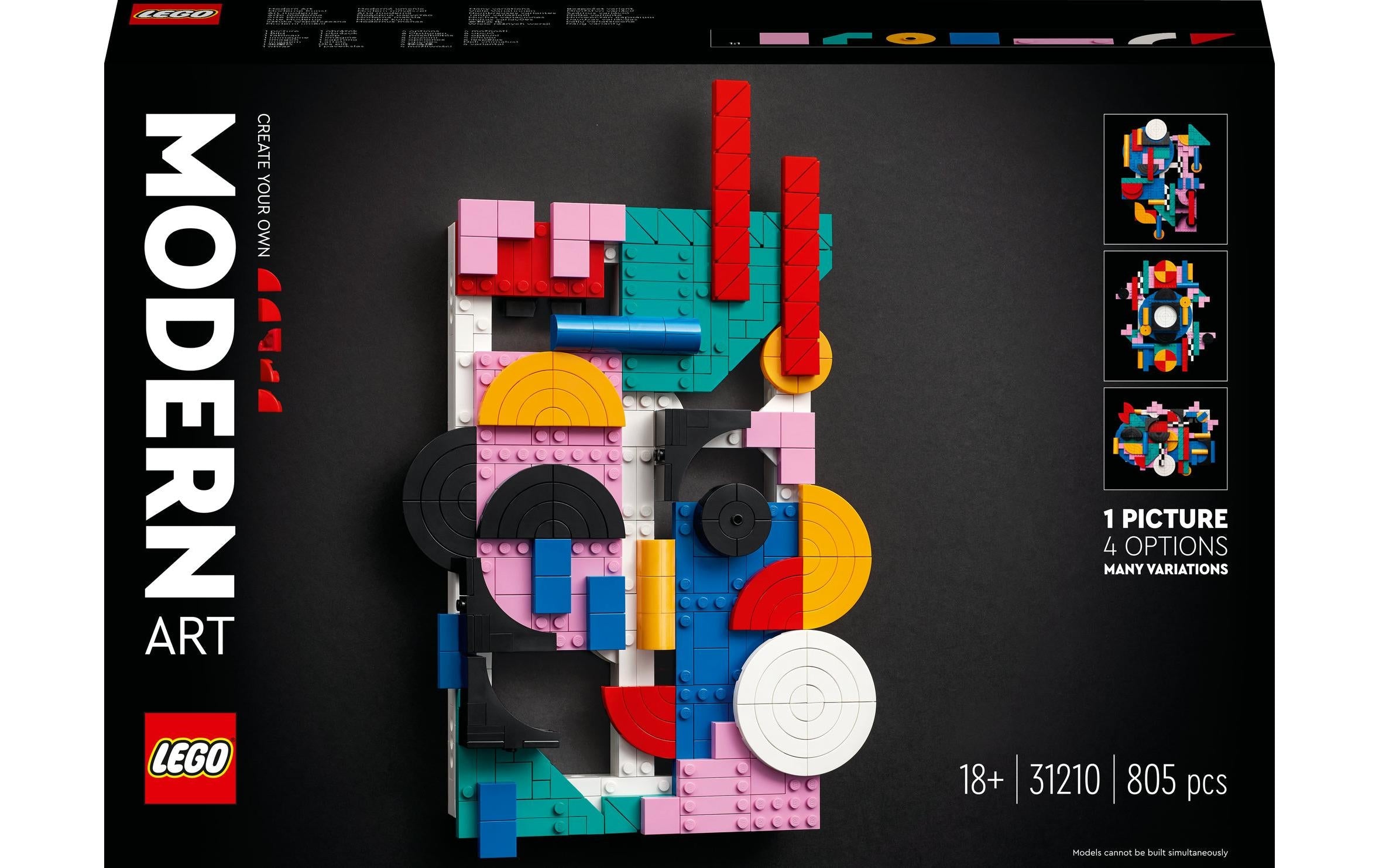 LEGO® Art Moderne Kunst 31210 - im GOLDSTIEN.SHOP verfügbar mit Gratisversand ab Schweizer Lager! (5702017415574)