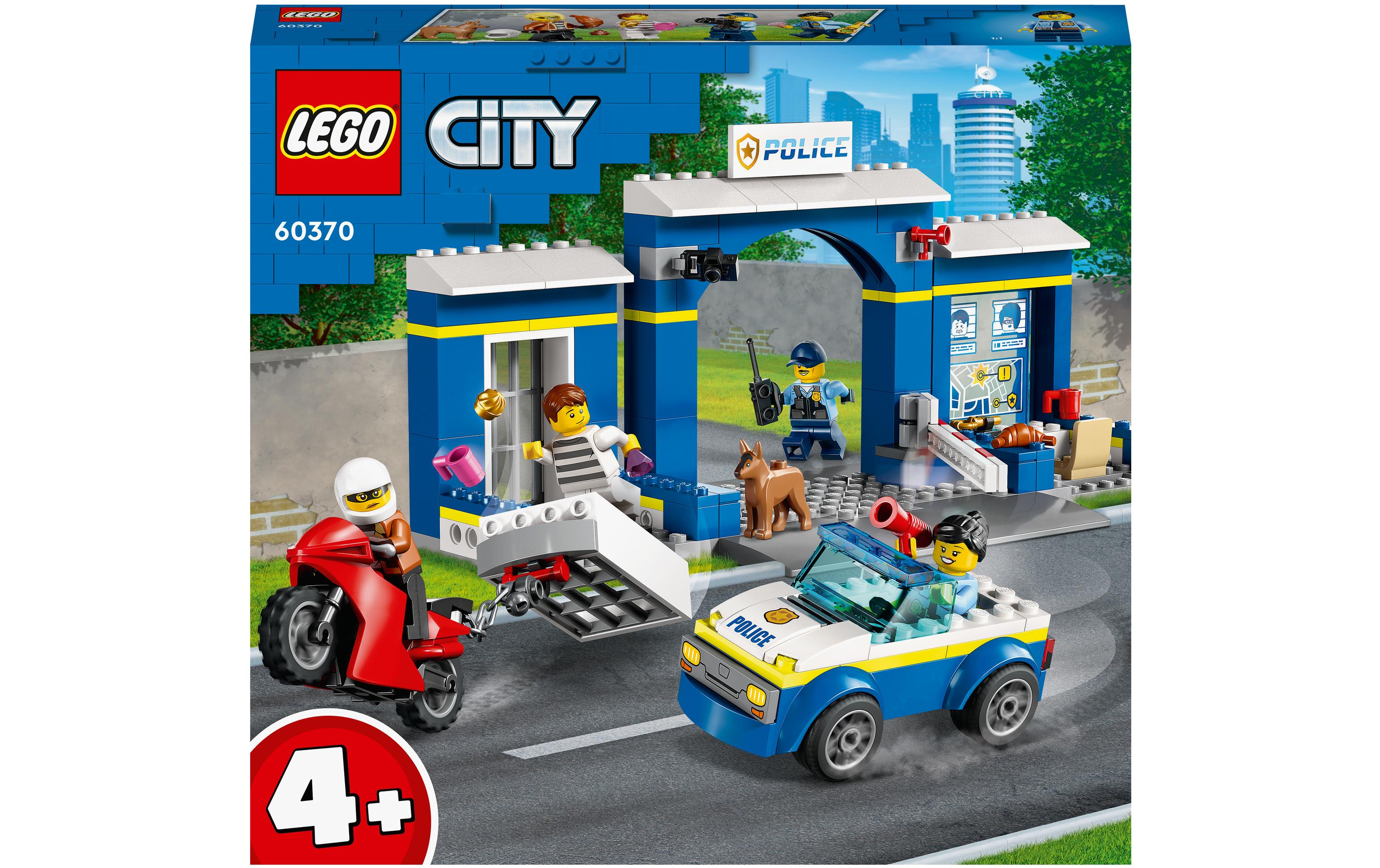 LEGO® City Ausbruch aus der Polizeistation 60370 - im GOLDSTIEN.SHOP verfügbar mit Gratisversand ab Schweizer Lager! (5702017416304)