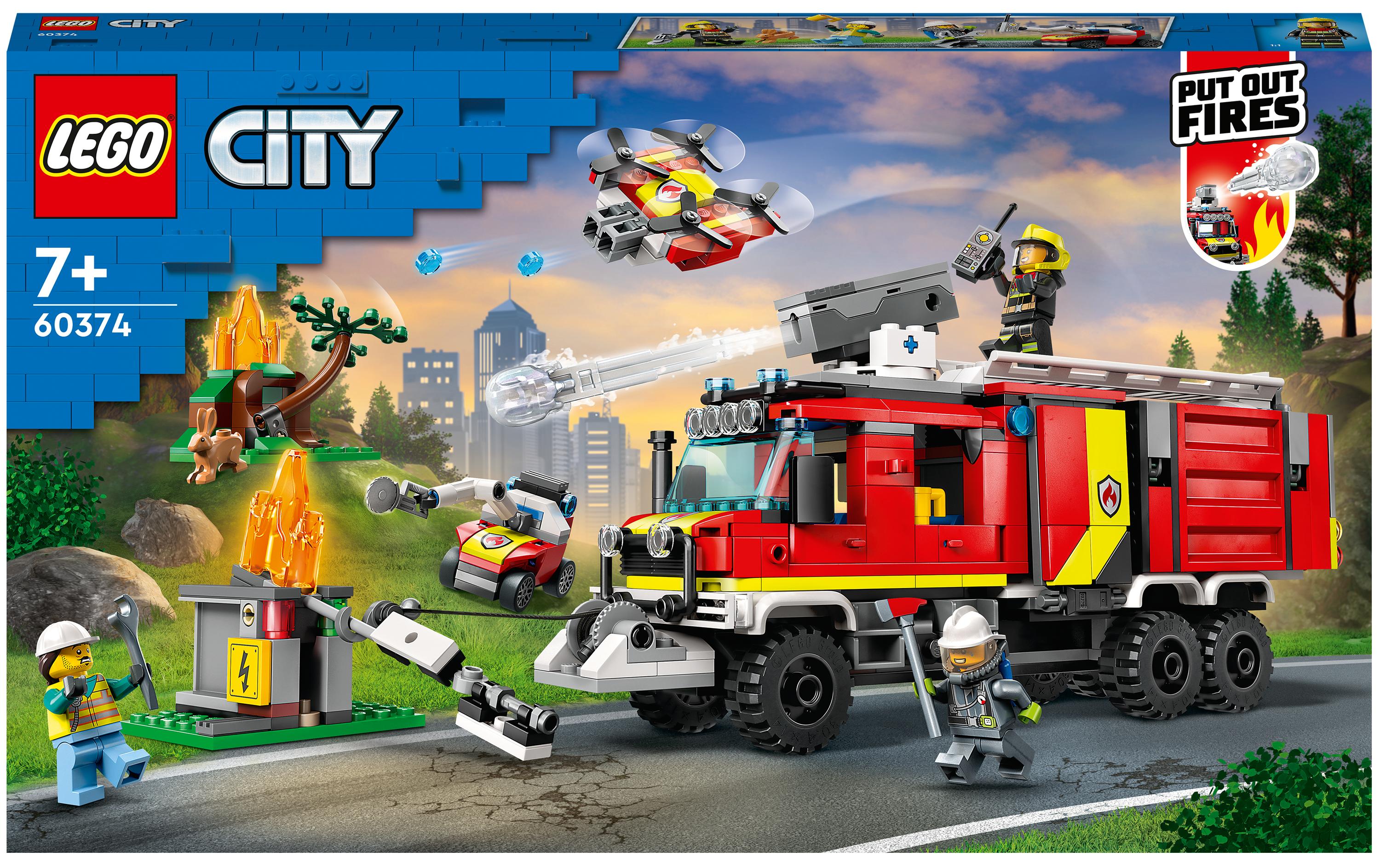 LEGO® City Einsatzleitwagen der Feuerwehr 60374 - im GOLDSTIEN.SHOP verfügbar mit Gratisversand ab Schweizer Lager! (5702017416342)
