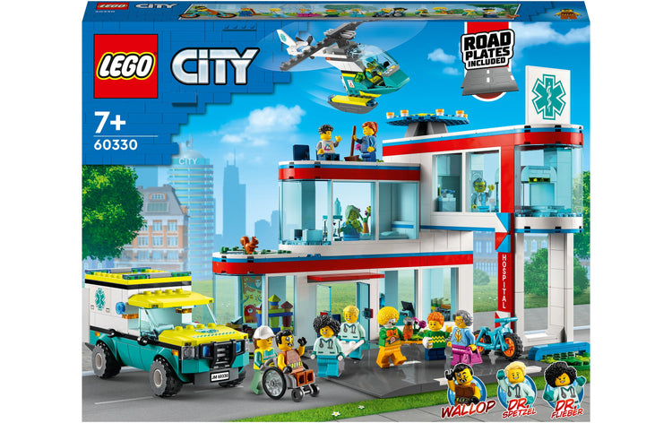 LEGO® City Krankenhaus 60330 - im GOLDSTIEN.SHOP verfügbar mit Gratisversand ab Schweizer Lager! (5702017161600)