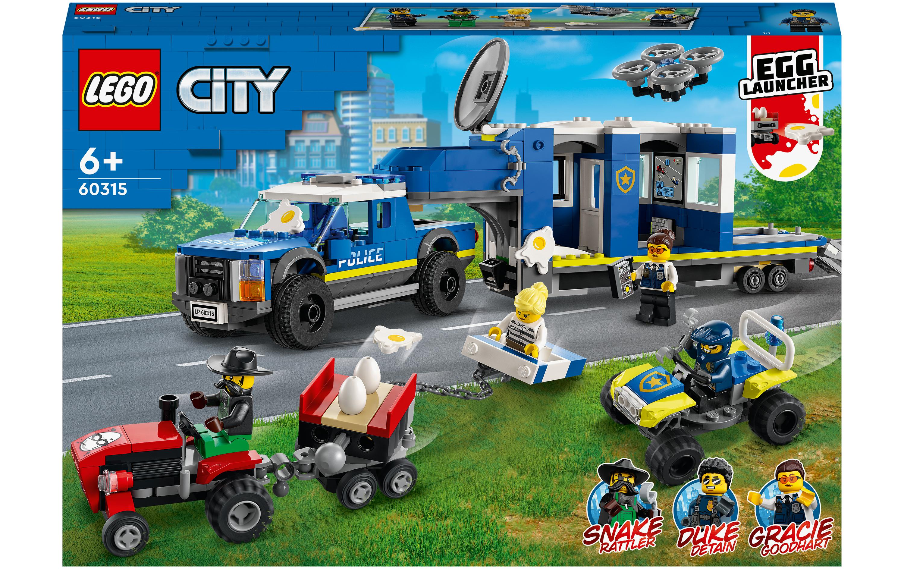 LEGO® City Mobile Polizei-Einsatzzentrale 60315 - im GOLDSTIEN.SHOP verfügbar mit Gratisversand ab Schweizer Lager! (5702017161907)