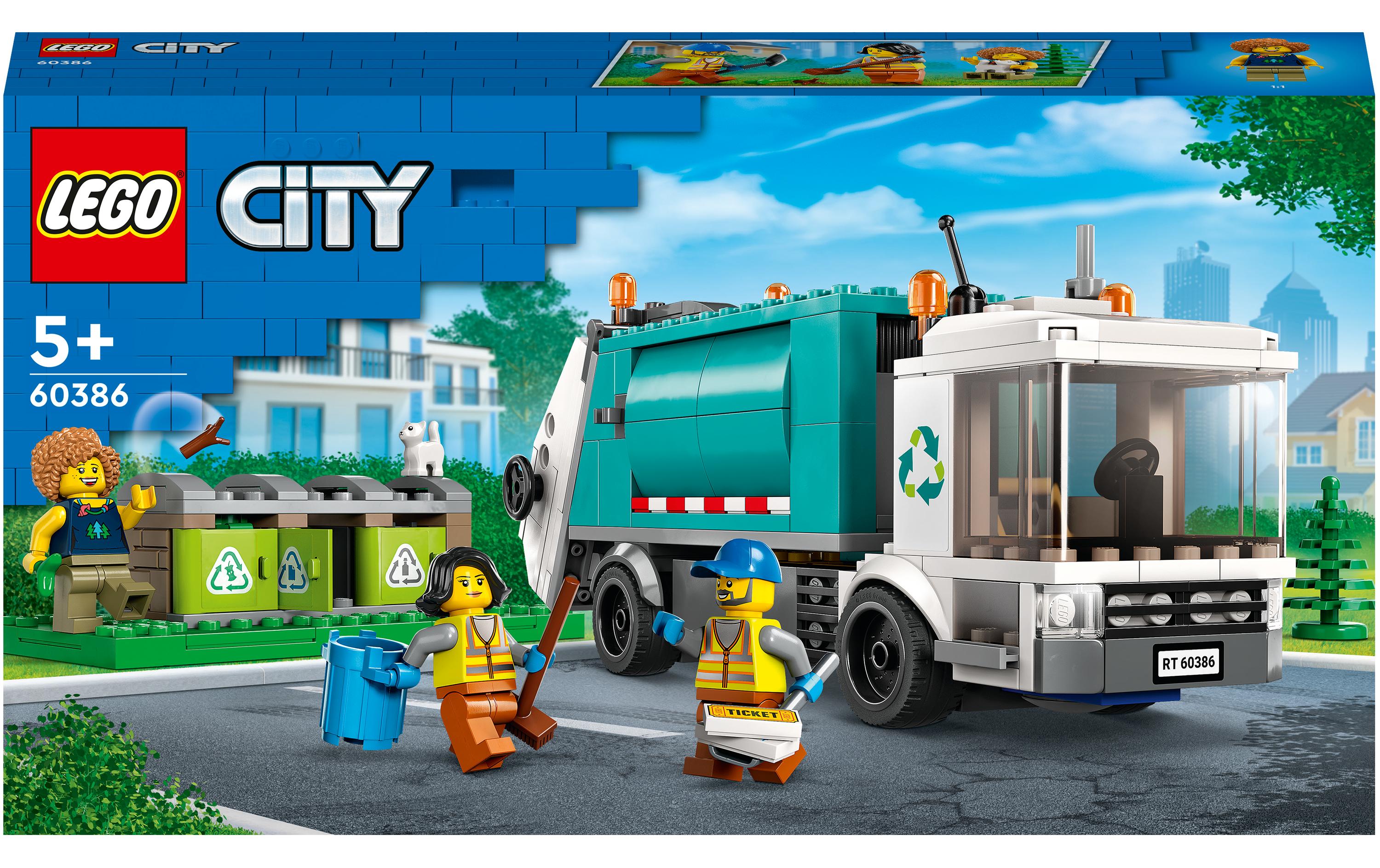 LEGO® City Müllabfuhr 60386 - im GOLDSTIEN.SHOP verfügbar mit Gratisversand ab Schweizer Lager! (5702017416410)