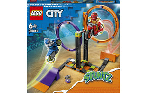 LEGO® City Stuntz Kreisende Reifen-Challenge 60360 - im GOLDSTIEN.SHOP verfügbar mit Gratisversand ab Schweizer Lager! (5702017416212)