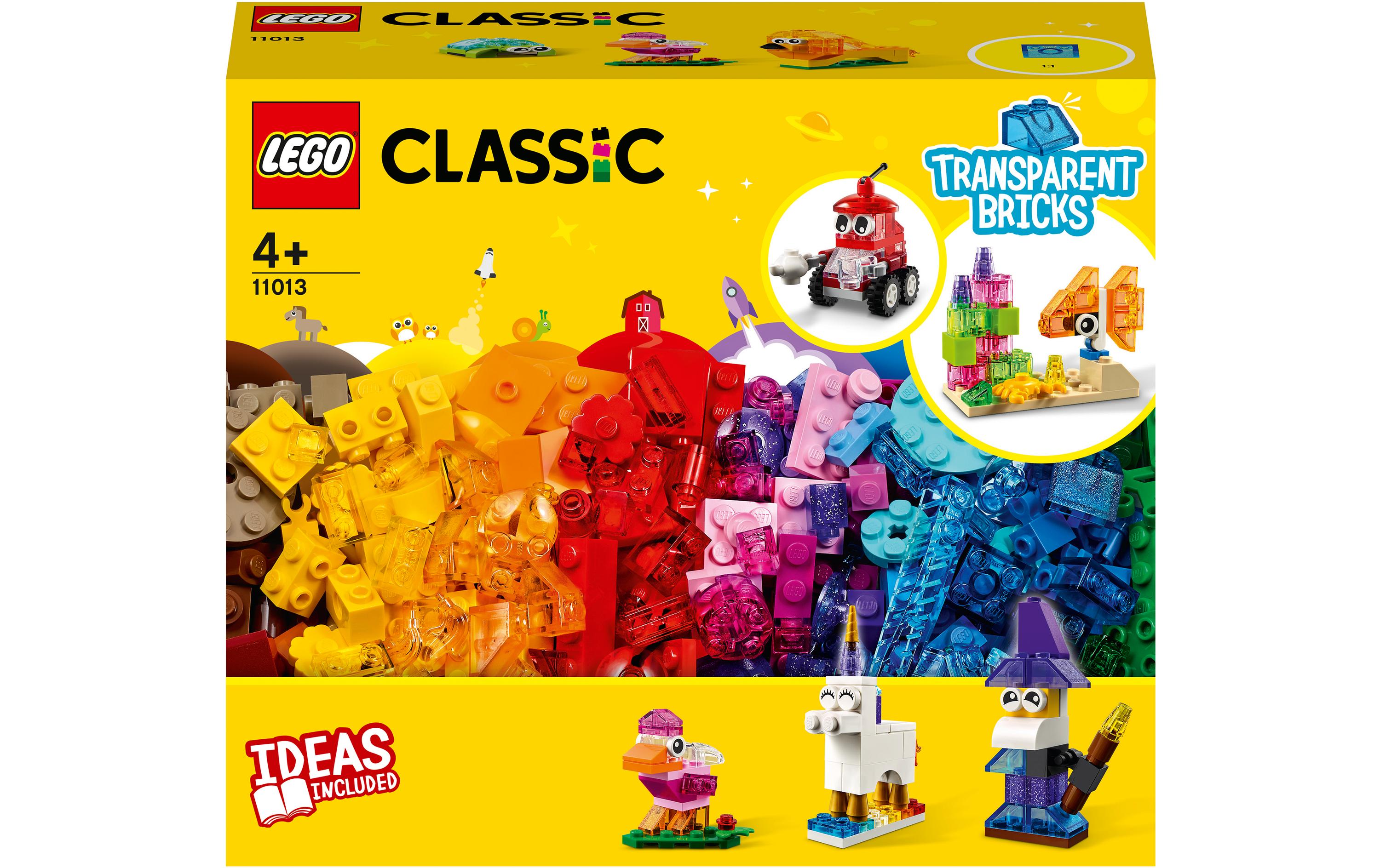 LEGO® Classic Kreativ-Bauset mit durchsichtigen Steinen 11013 - im GOLDSTIEN.SHOP verfügbar mit Gratisversand ab Schweizer Lager! (5702016888720)