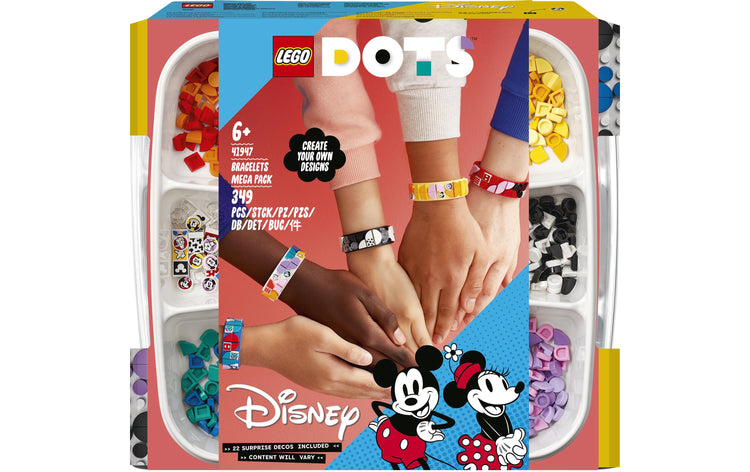 LEGO® DOTS Mickys Armband-Kreativset 41947 - im GOLDSTIEN.SHOP verfügbar mit Gratisversand ab Schweizer Lager! (5702017155708)
