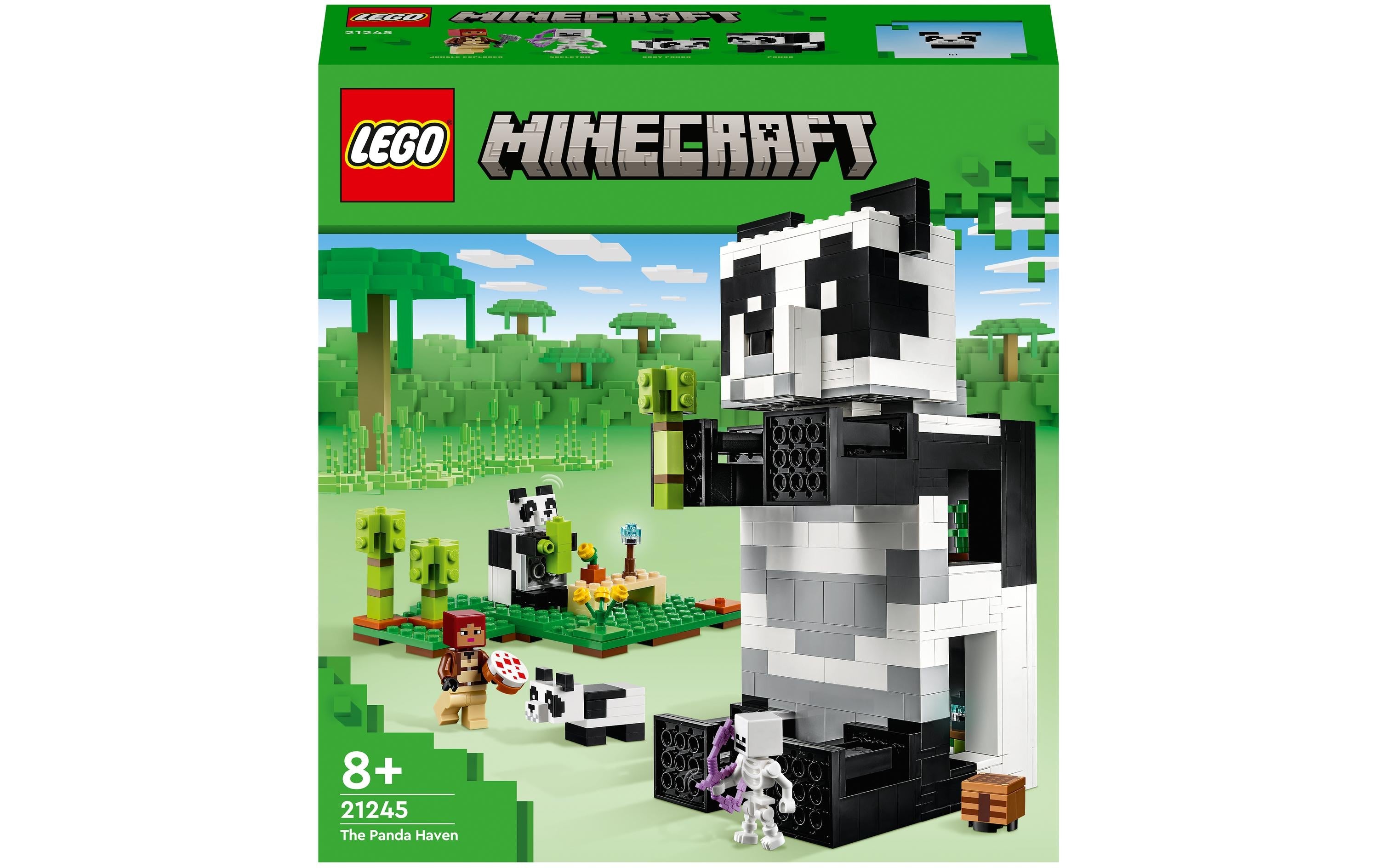 LEGO® Minecraft Das Pandahaus 21245 - im GOLDSTIEN.SHOP verfügbar mit Gratisversand ab Schweizer Lager! (5702017415802)