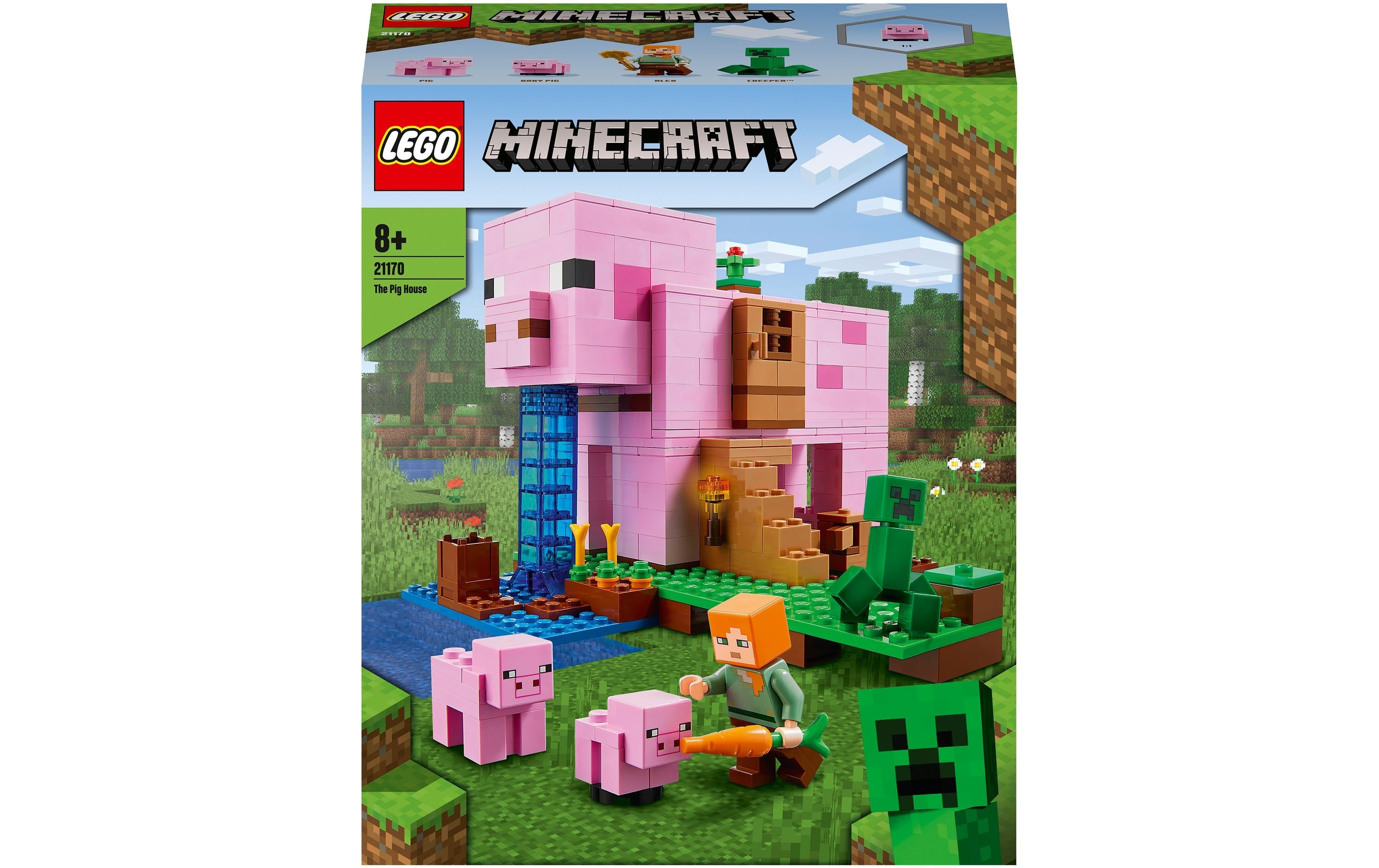 LEGO® Minecraft Das Schweinehaus 21170 - im GOLDSTIEN.SHOP verfügbar mit Gratisversand ab Schweizer Lager! (5702016913880)
