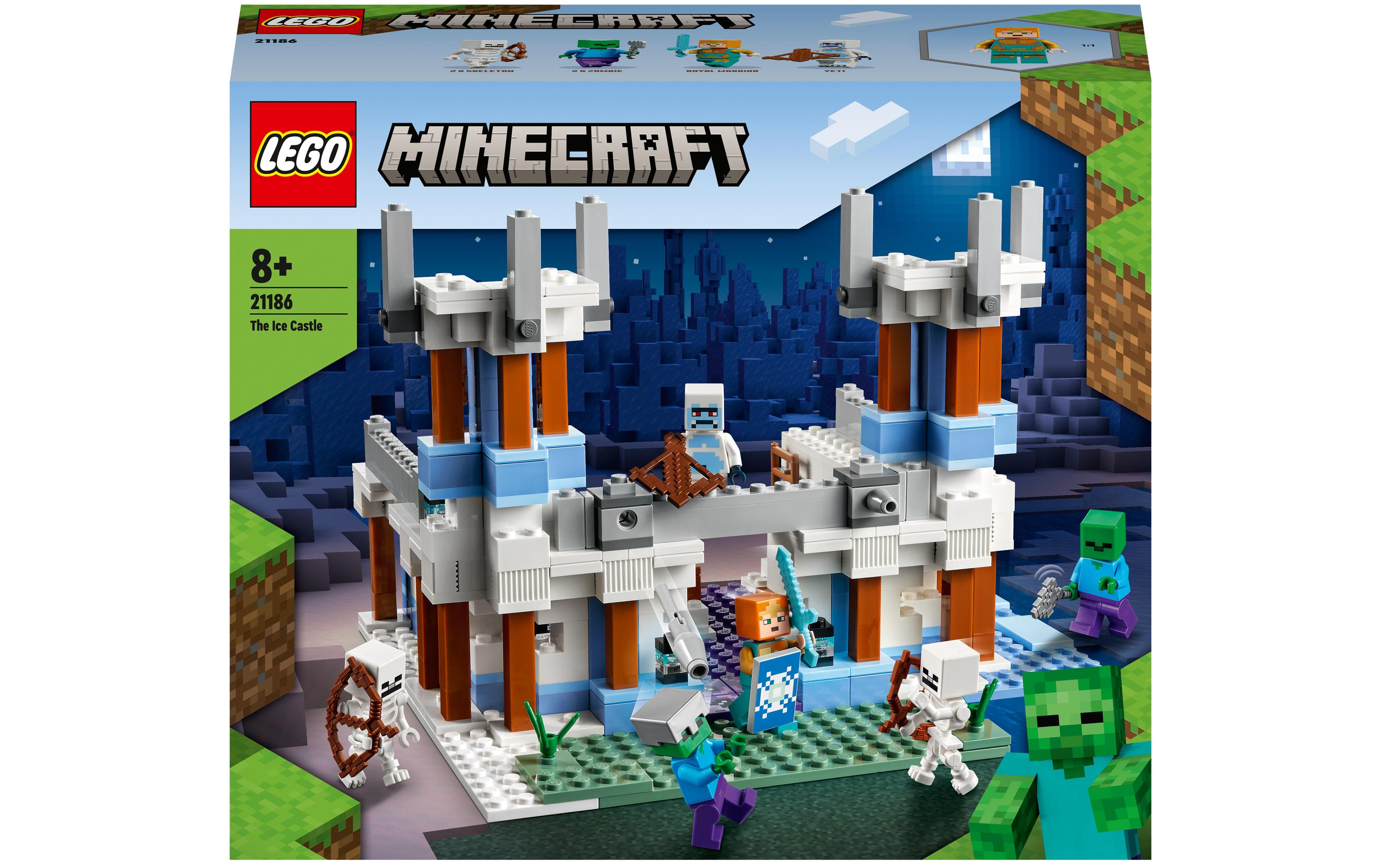 LEGO® Minecraft Der Eispalast 21186 - im GOLDSTIEN.SHOP verfügbar mit Gratisversand ab Schweizer Lager! (5702017156644)