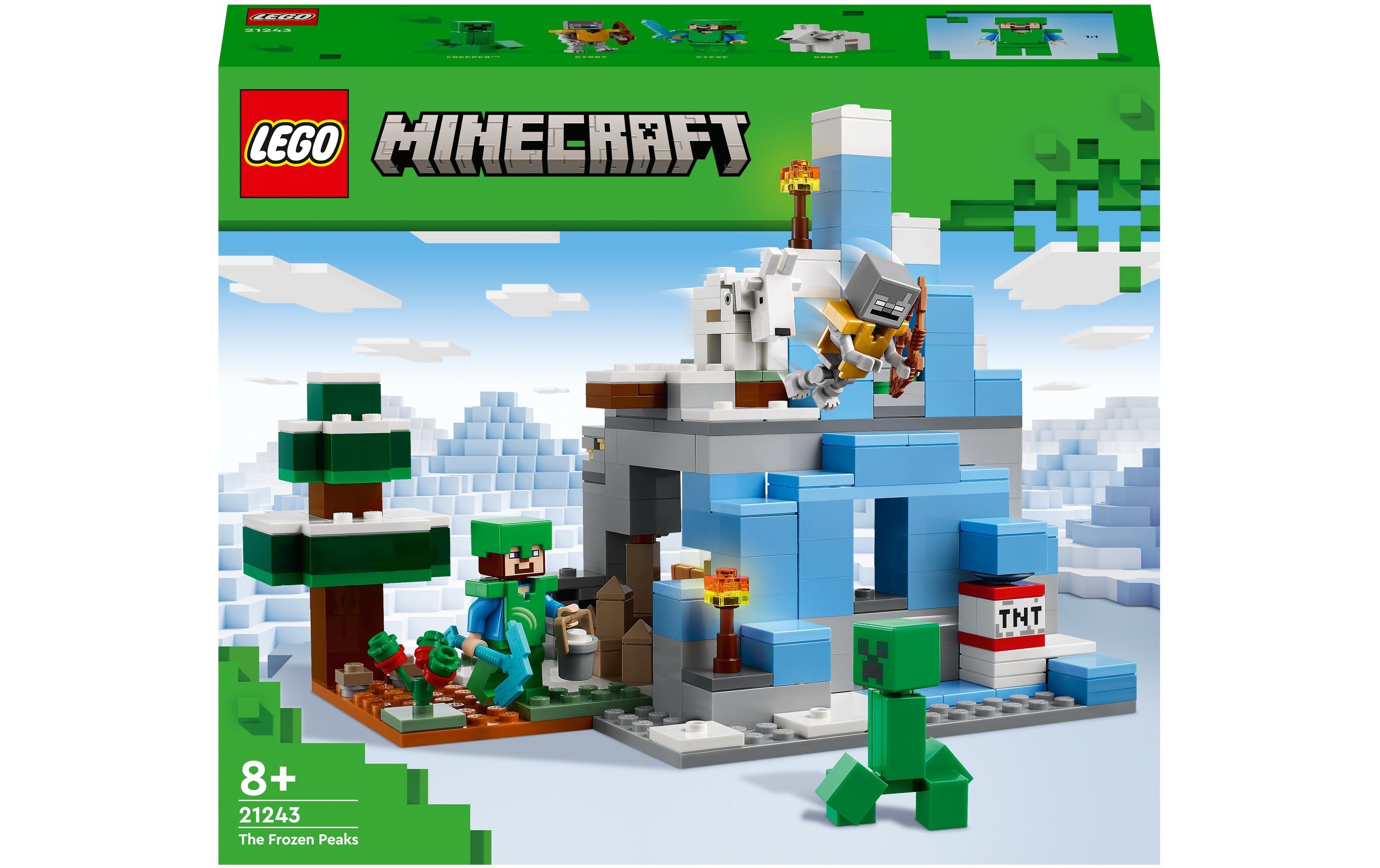 LEGO® Minecraft Die vereisten Gipfel 21243 - im GOLDSTIEN.SHOP verfügbar mit Gratisversand ab Schweizer Lager! (5702017399461)