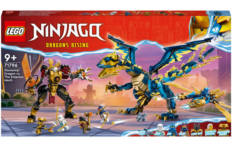 LEGO® Ninjago Kaiserliches Duell gegen den Elementardrachen 71796 - im GOLDSTIEN.SHOP verfügbar mit Gratisversand ab Schweizer Lager! (5702017413105)