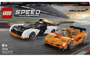 LEGO® Speed Champions McLaren Solus GT & McLaren F1 LM 76918 - im GOLDSTIEN.SHOP verfügbar mit Gratisversand ab Schweizer Lager! (5702017424224)