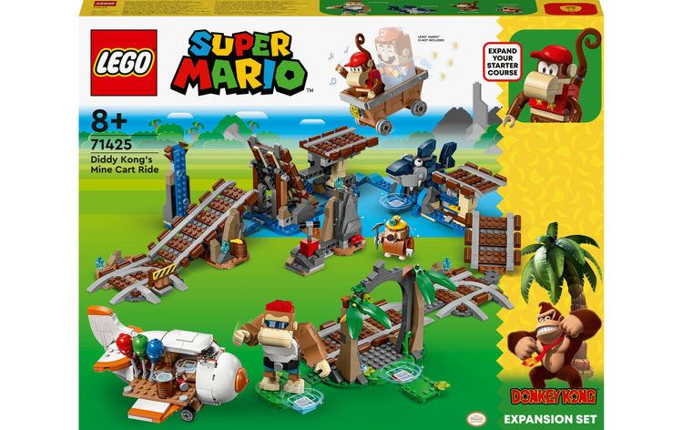 LEGO® Super Mario Diddy Kongs Lorenritt – Erweiterungsset 71425 - im GOLDSTIEN.SHOP verfügbar mit Gratisversand ab Schweizer Lager! (5702017415772)