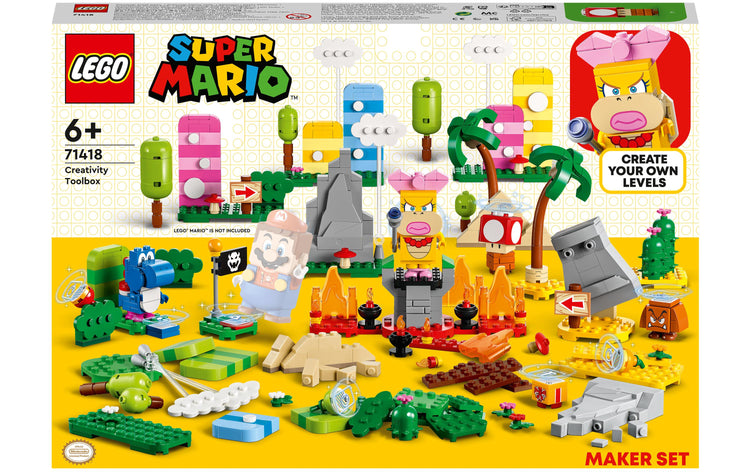 LEGO® Super Mario Kreativbox – Leveldesigner-Set 71418 - im GOLDSTIEN.SHOP verfügbar mit Gratisversand ab Schweizer Lager! (5702017415710)
