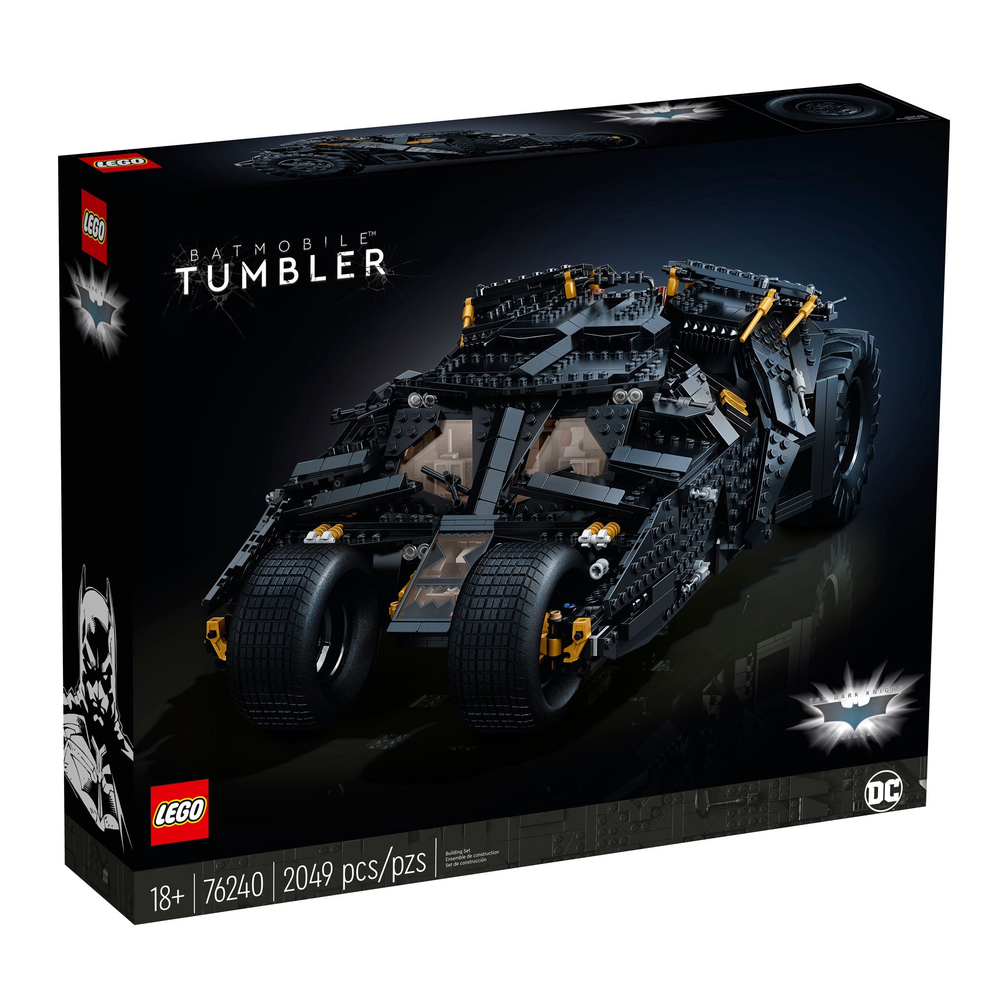 LEGO Batman Batmobile Tumbler (76240) - im GOLDSTIEN.SHOP verfügbar mit Gratisversand ab Schweizer Lager! (5702017100104)