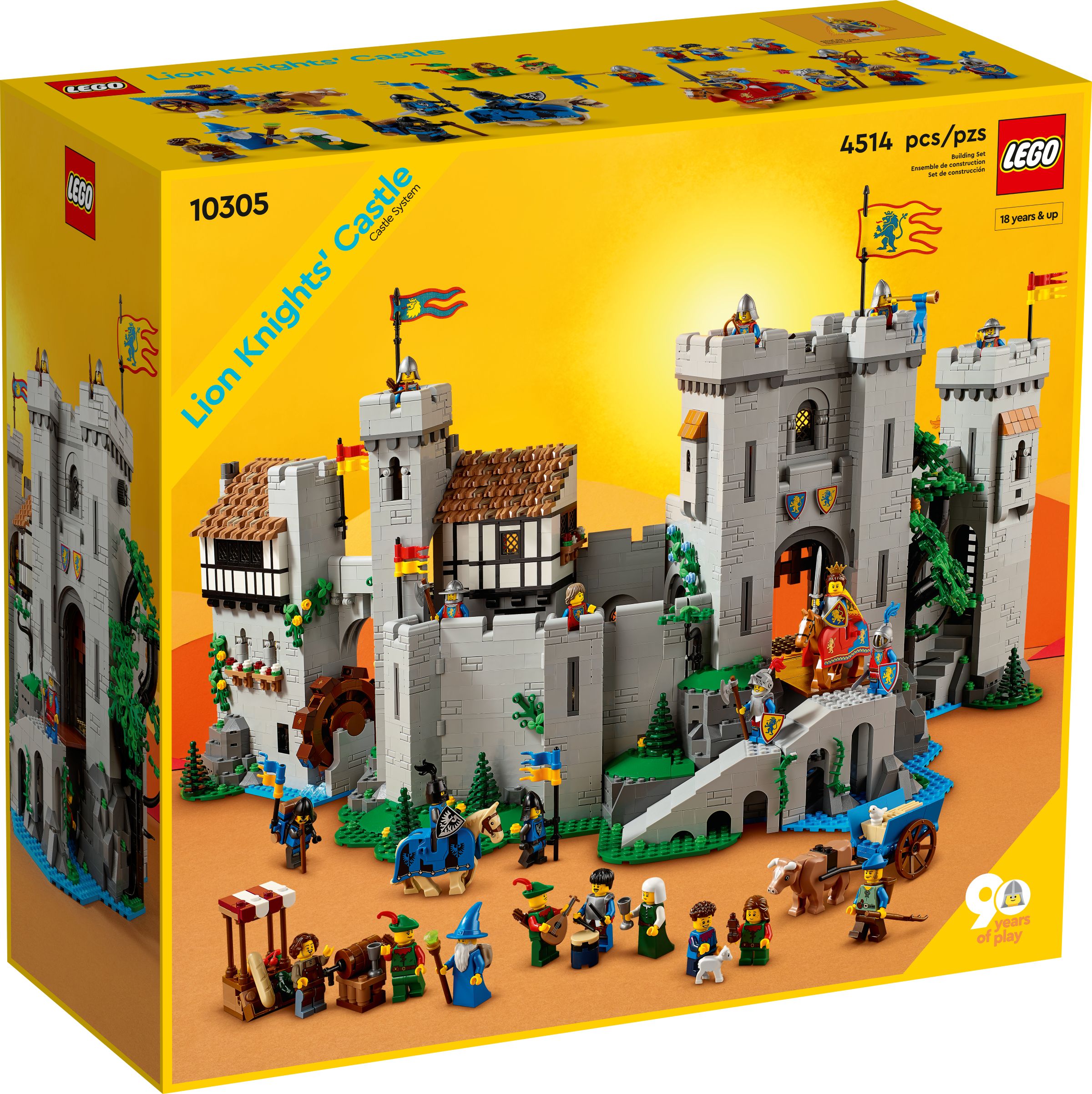 LEGO Icons Burg der Löwenritter (10305) - im GOLDSTIEN.SHOP verfügbar mit Gratisversand ab Schweizer Lager! (5702017153261)