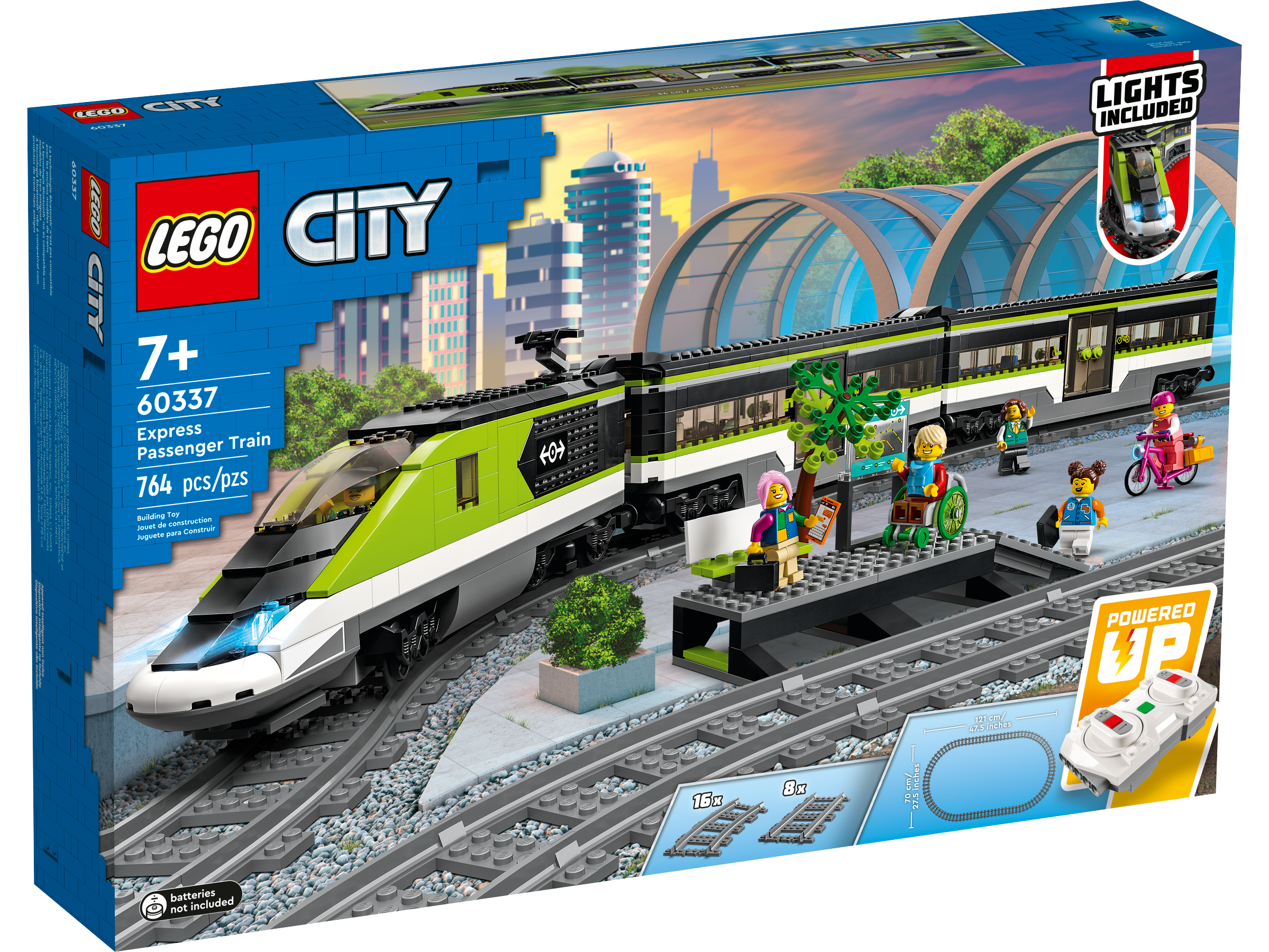 LEGO City Personen-Schnellzug (60337) - im GOLDSTIEN.SHOP verfügbar mit Gratisversand ab Schweizer Lager! (5702017162126)