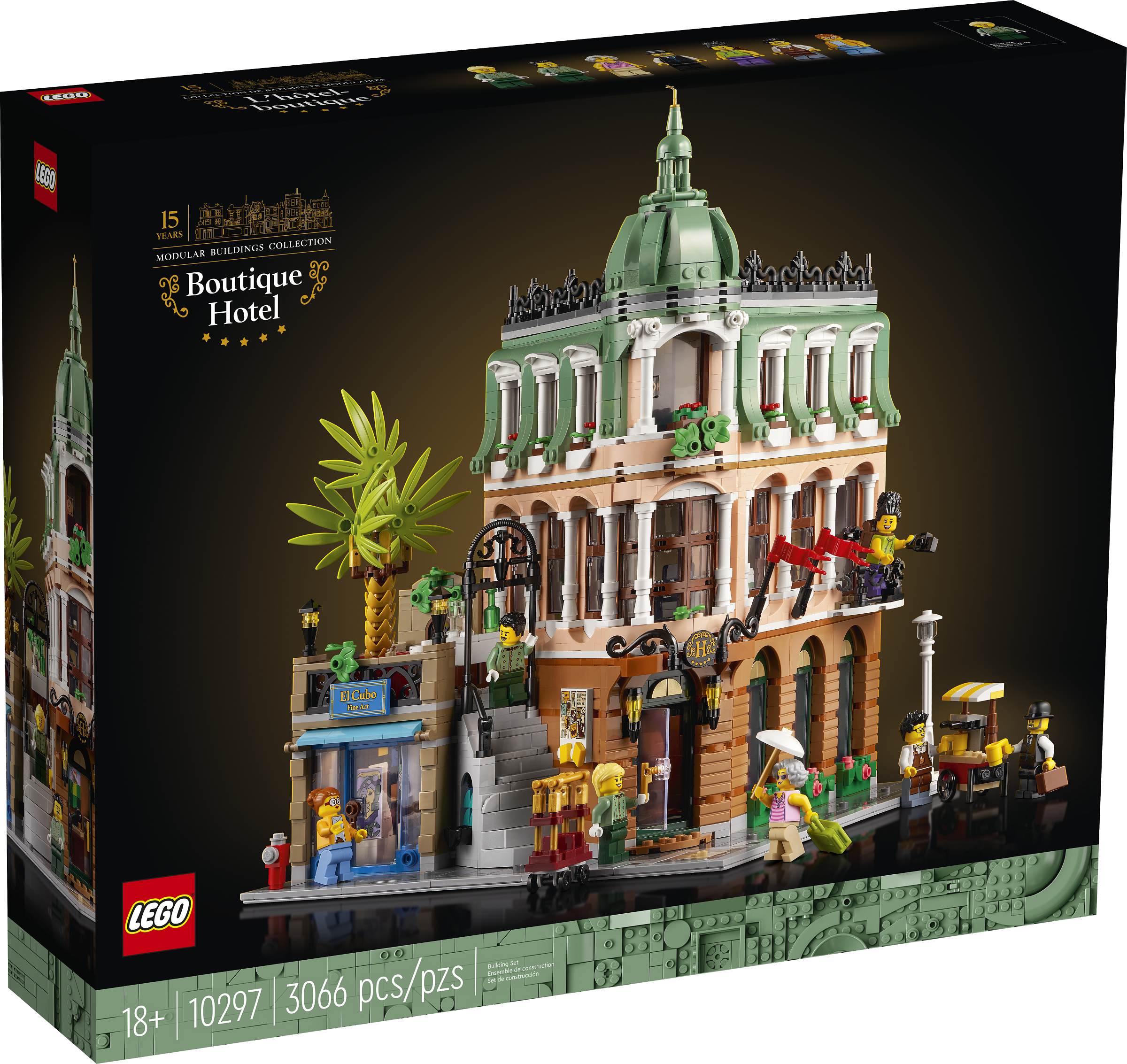 LEGO Creator Expert Boutique-Hotel (10297) - im GOLDSTIEN.SHOP verfügbar mit Gratisversand ab Schweizer Lager! (5702017151847)