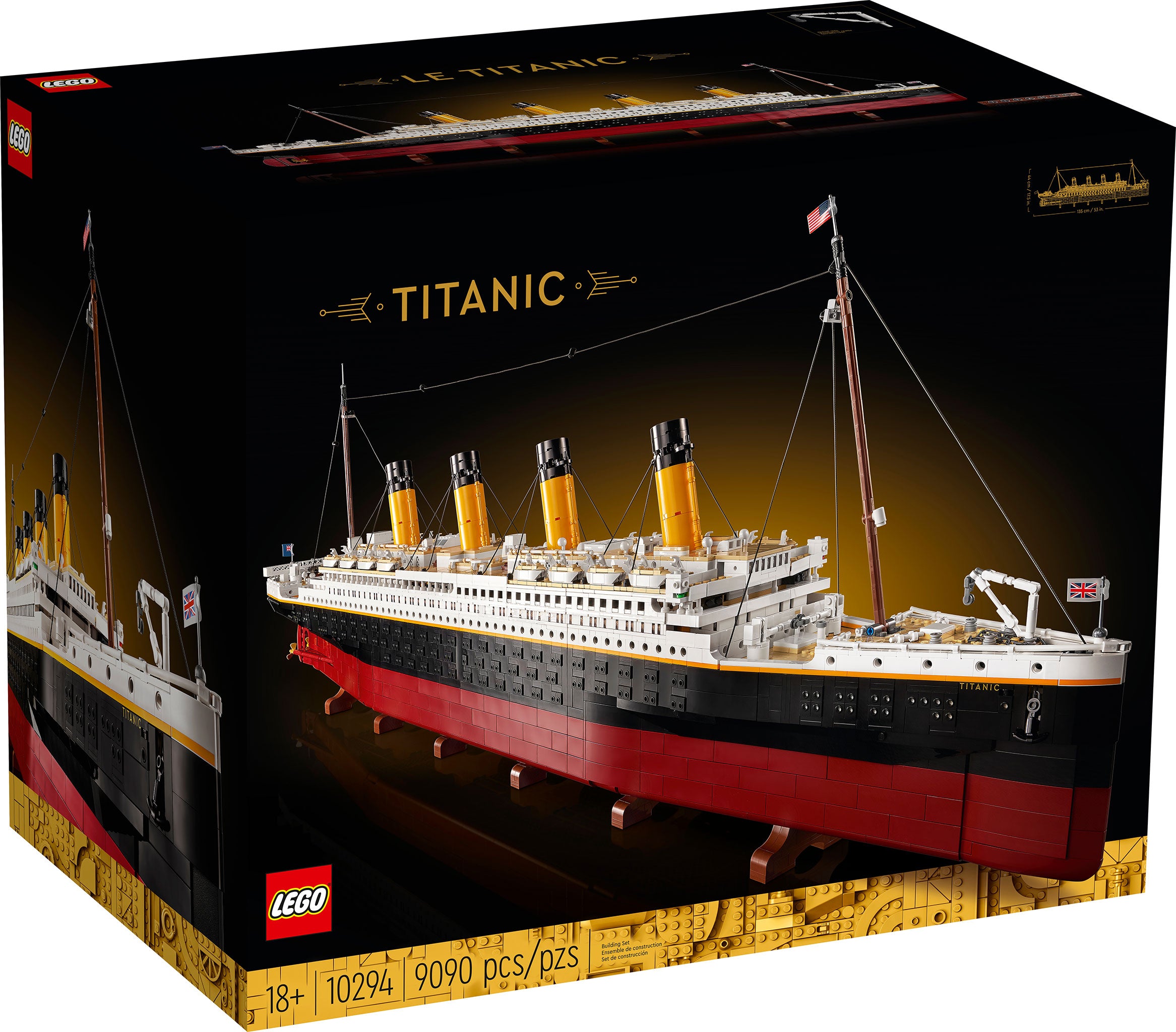 LEGO Creator Expert Titanic (10294) - im GOLDSTIEN.SHOP verfügbar mit Gratisversand ab Schweizer Lager! (5702016914320)