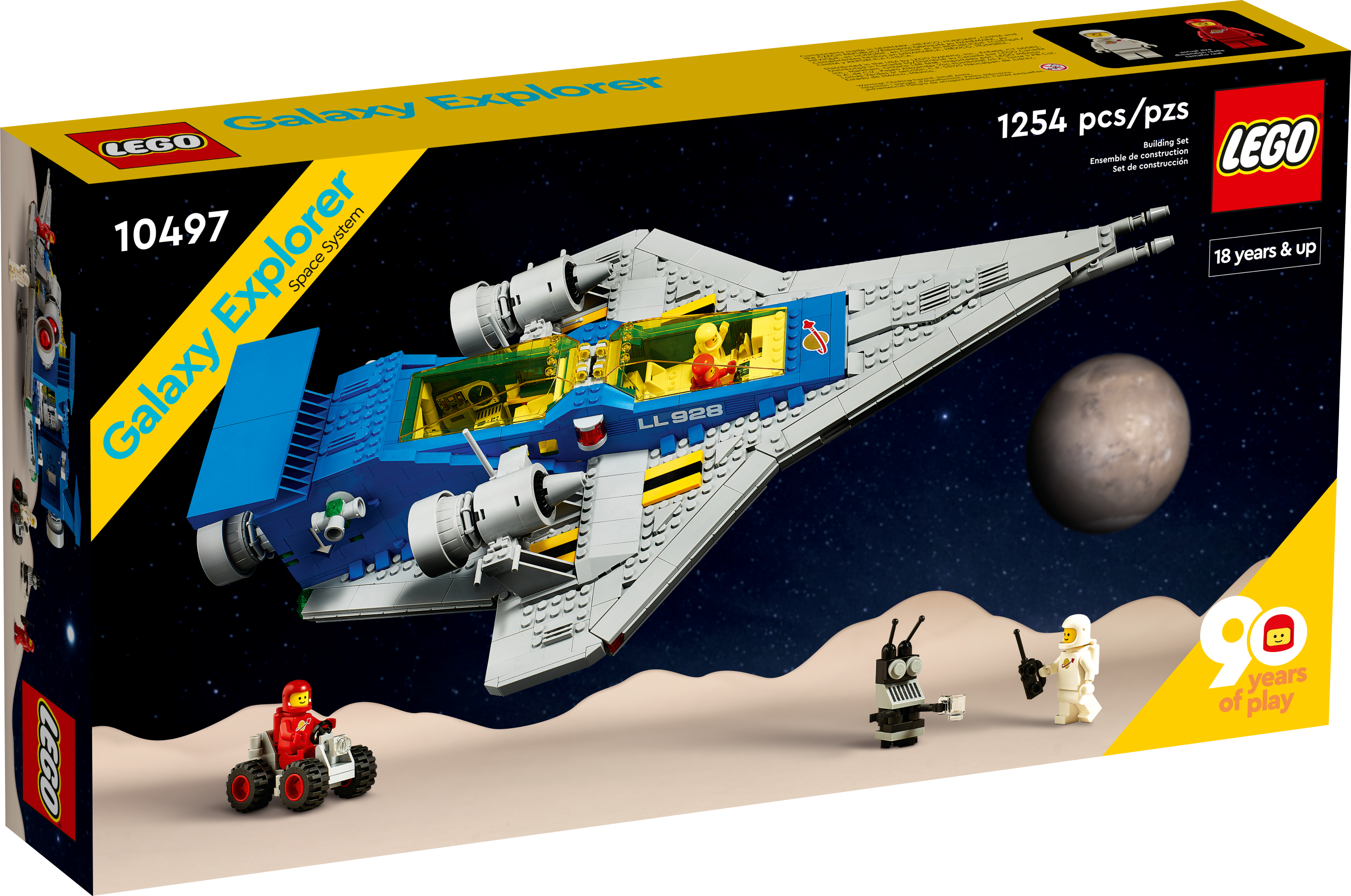 LEGO Icons Entdeckerraumschiff (10497) - im GOLDSTIEN.SHOP verfügbar mit Gratisversand ab Schweizer Lager! (5702017189208)