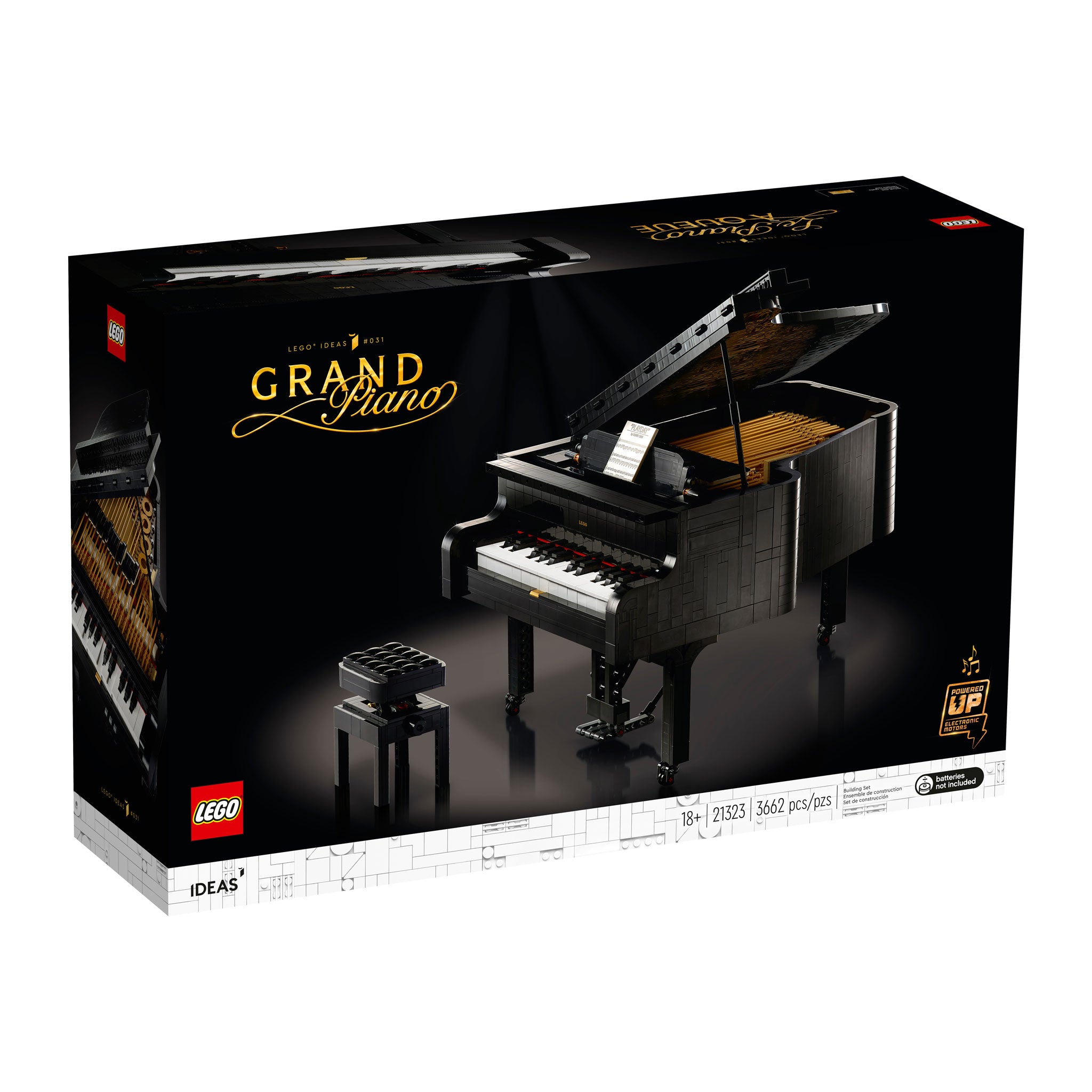 LEGO Ideas Konzertflügel Grand Piano (21323) - im GOLDSTIEN.SHOP verfügbar mit Gratisversand ab Schweizer Lager! (5702016756401)