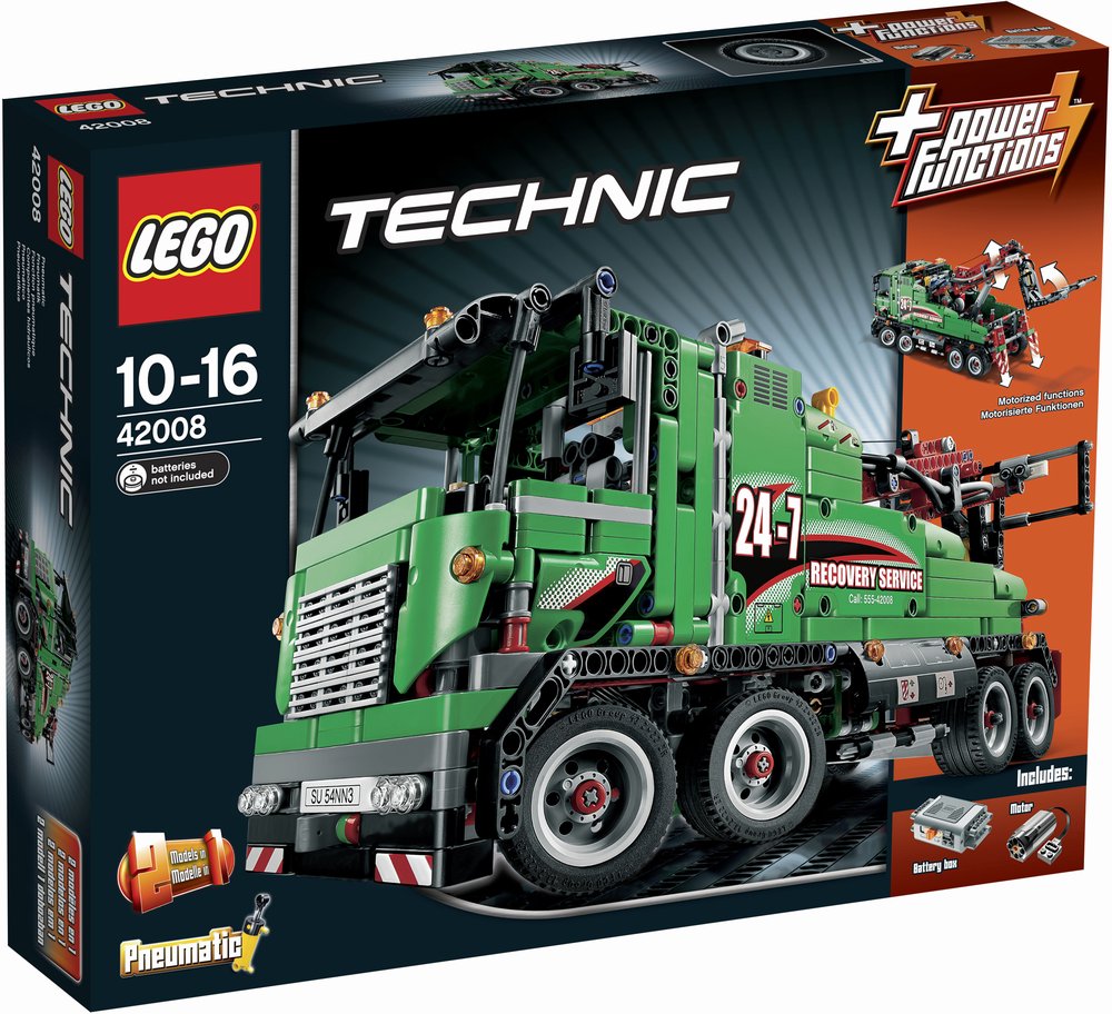 LEGO Technic Abschlepptruck (42008) - im GOLDSTIEN.SHOP verfügbar mit Gratisversand ab Schweizer Lager! (5702014975590)