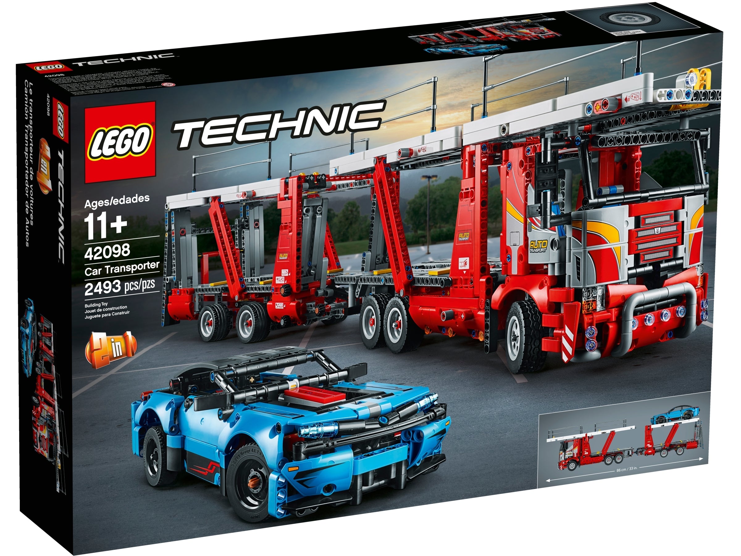 LEGO Technic Autotransporter (42098) - im GOLDSTIEN.SHOP verfügbar mit Gratisversand ab Schweizer Lager! (5702016369892)